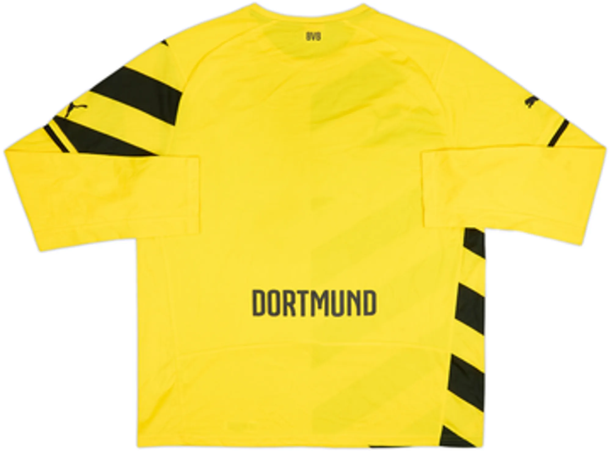 2014-15 Borussia Dortmund Home L/S Shirt - 7/10 - (XXL)