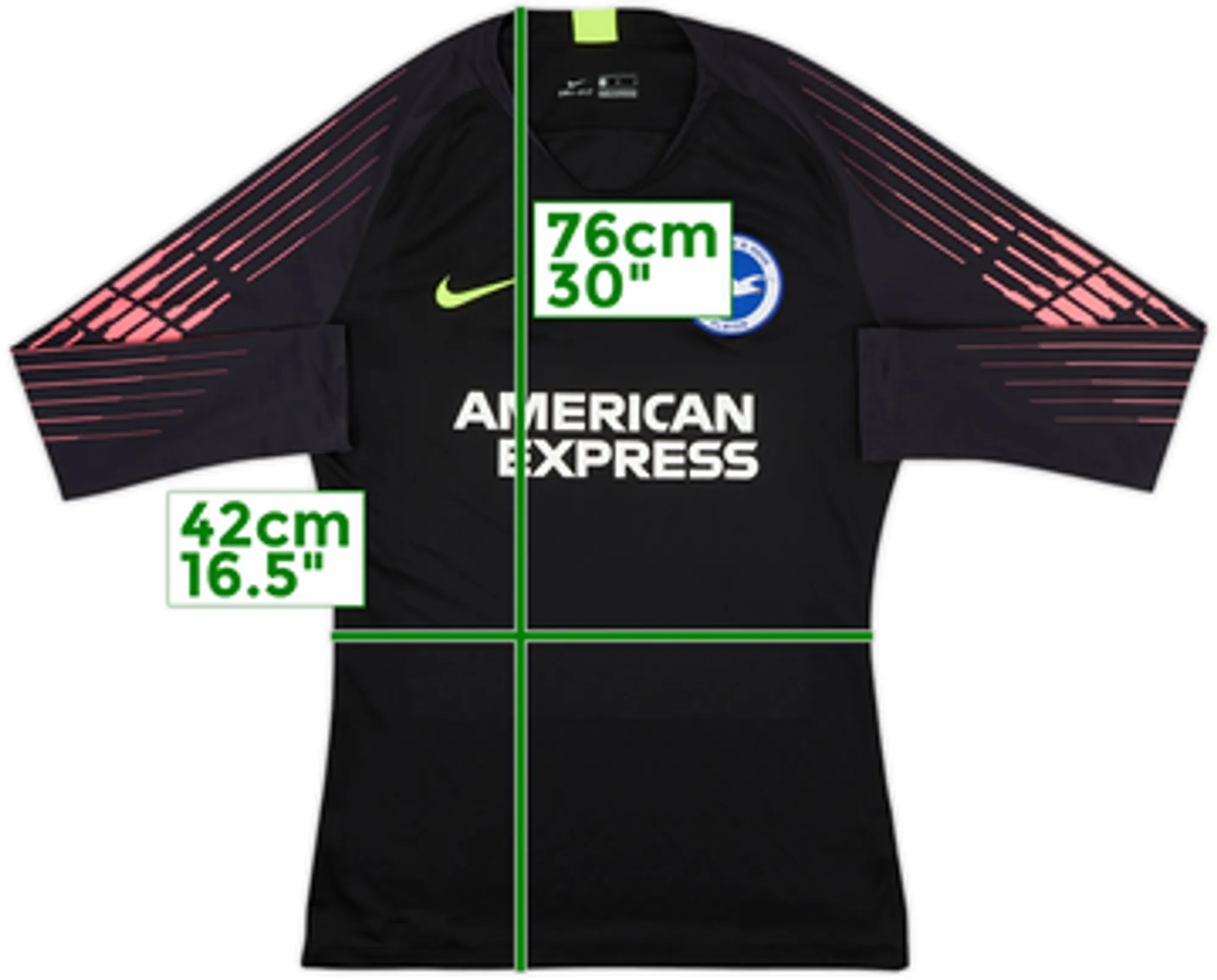 2018-19 Brighton GK Shirt - 10/10 - (M)