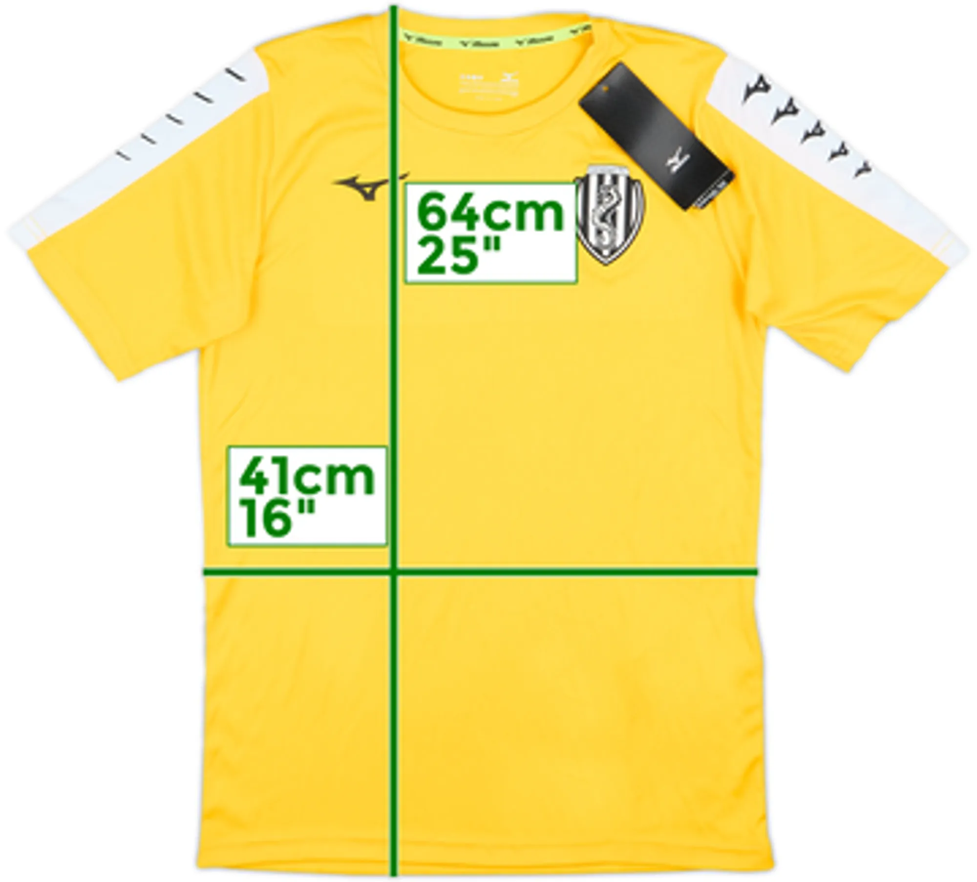 2018-19 Cesena Mizuno Training Shirt (XL.Boys)