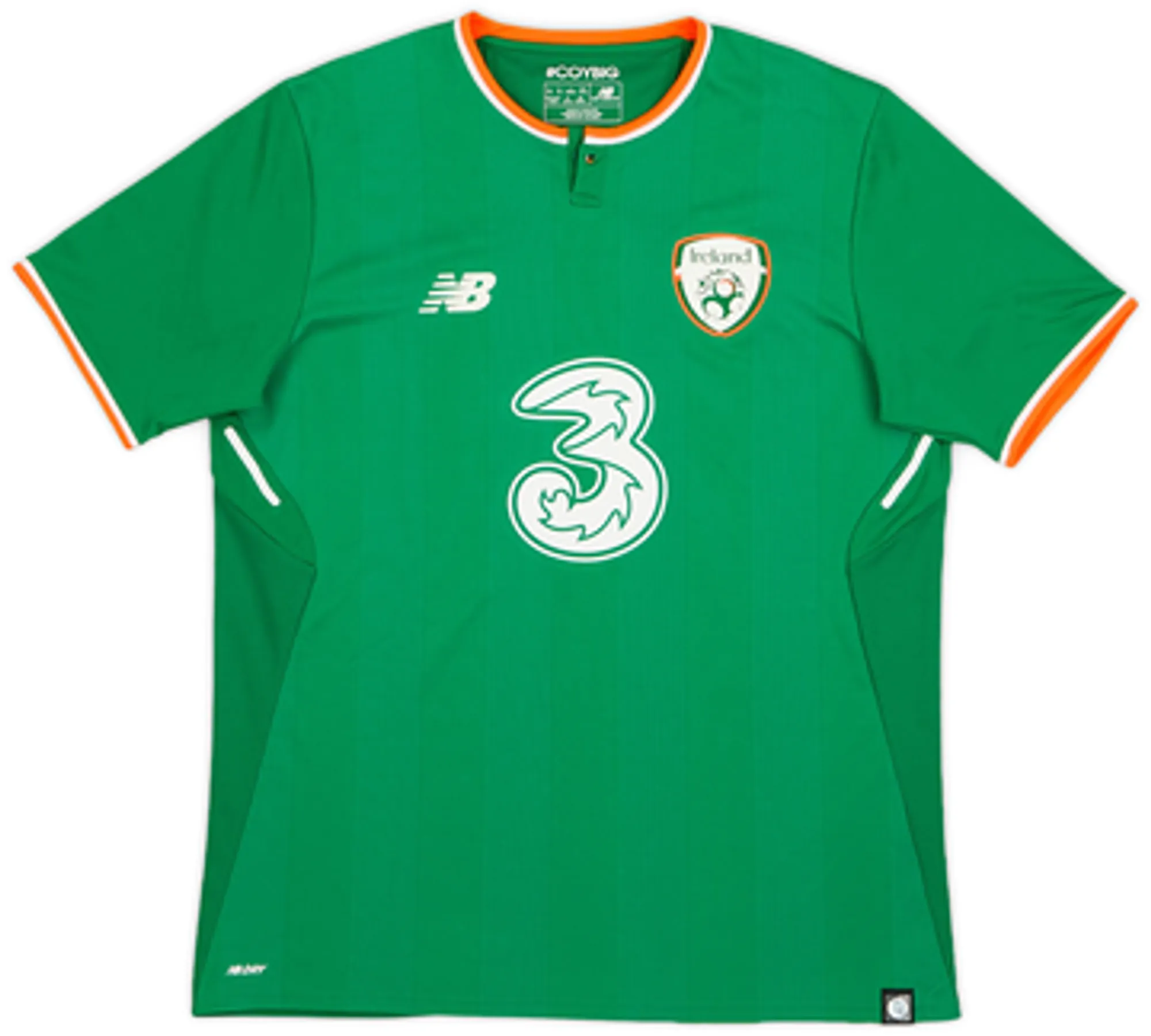 2017-18 Ireland Home Shirt  - 8/10 - (S)