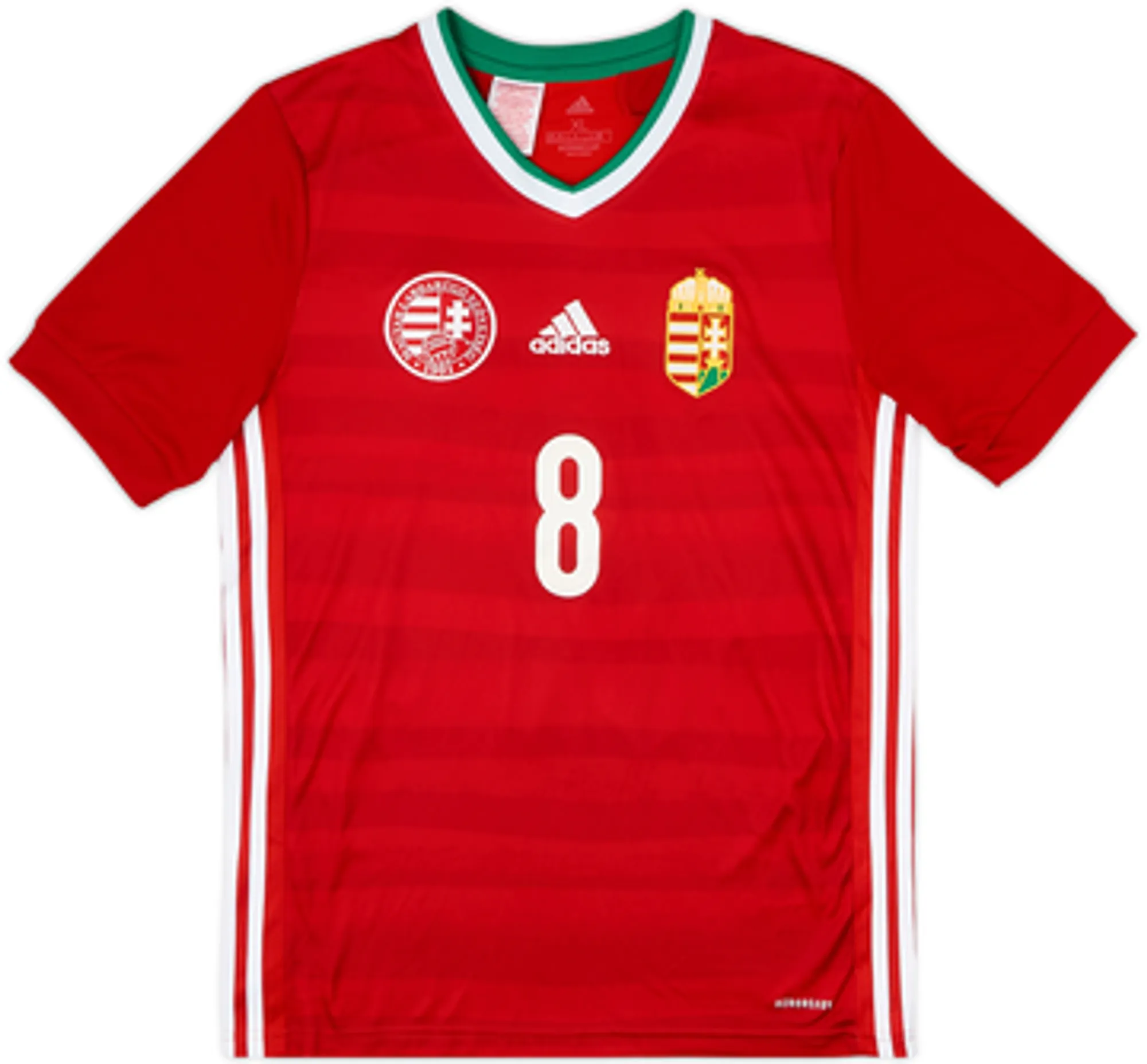 2020-21 Hungary Home Shirt Nagy #8 - 8/10 - (XL.Boys)