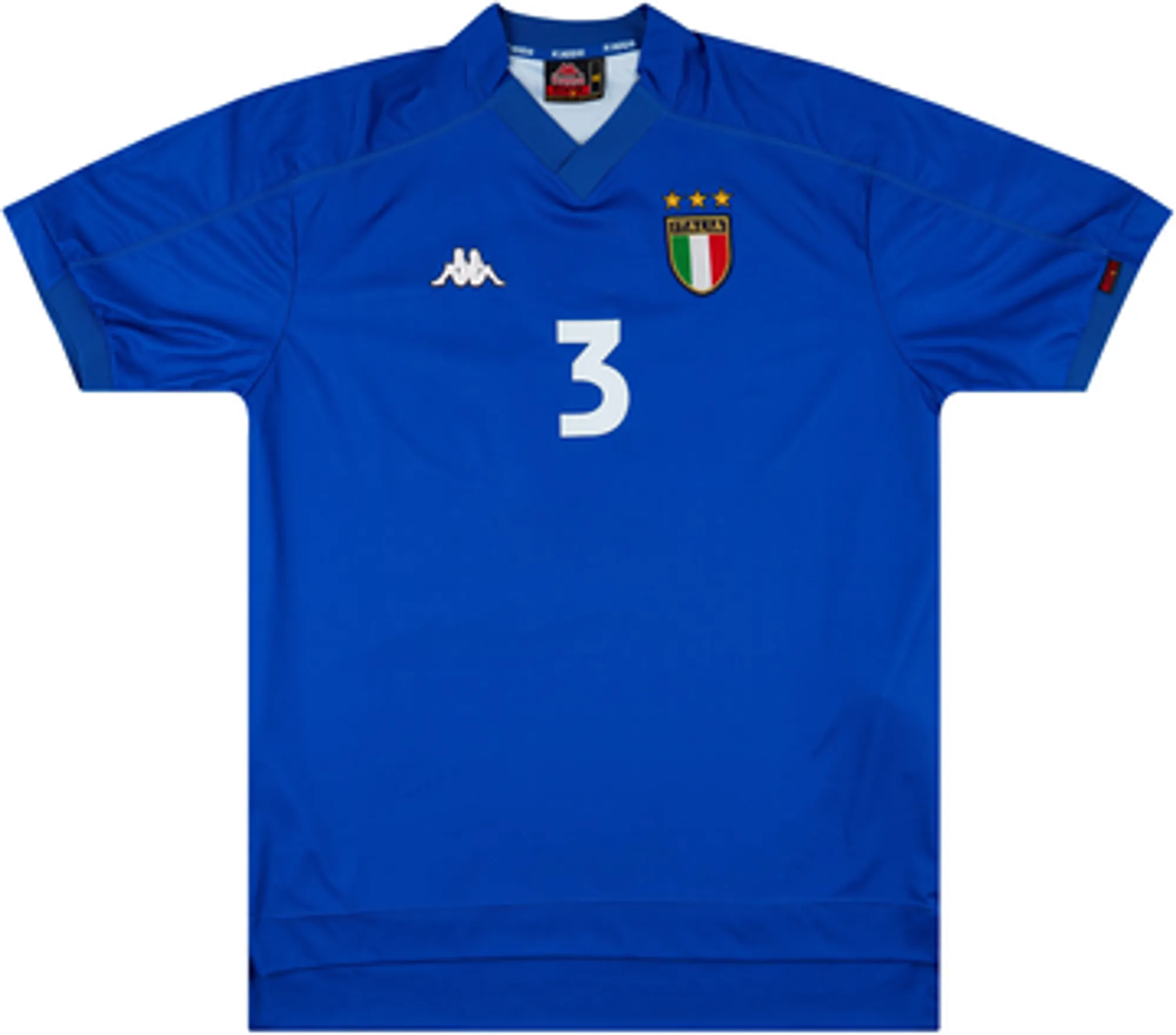 1998-99 Italy Home Shirt Maldini #3VL