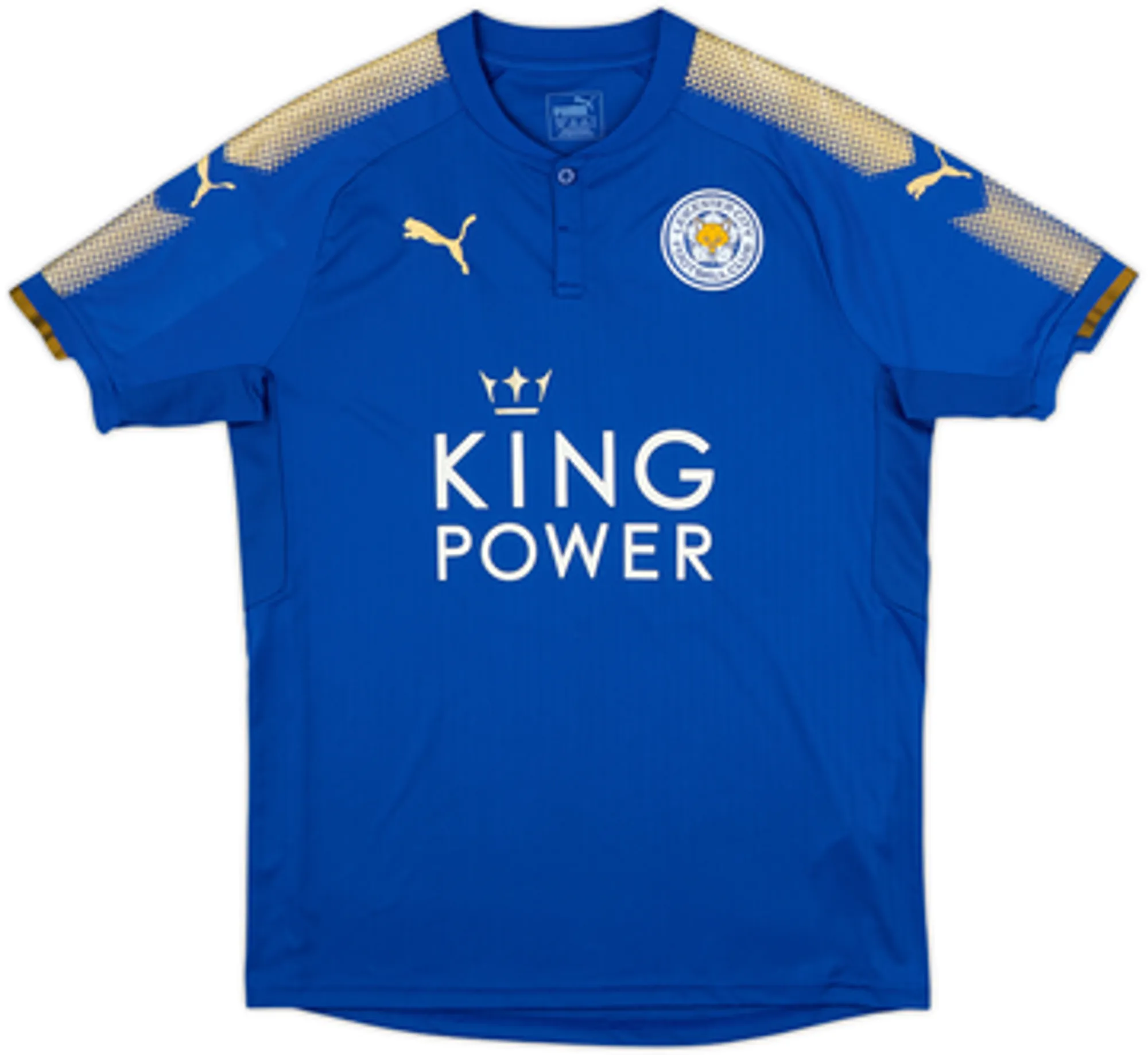 2017-18 Leicester Home Shirt Maguire #15 - 6/10 - (M)