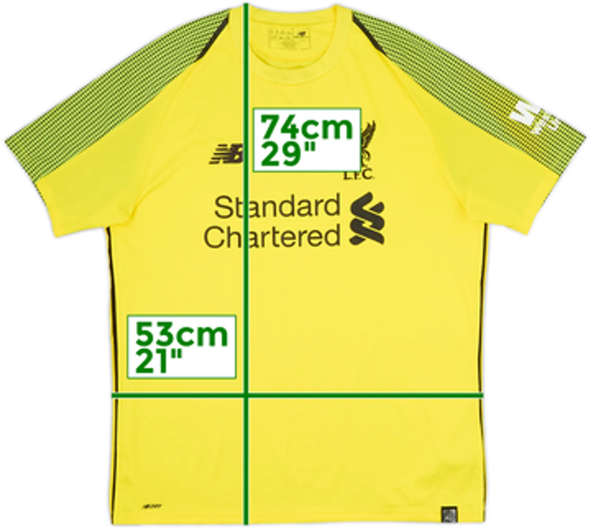 2018-19 Liverpool GK S/S Shirt - 6/10 - (M)