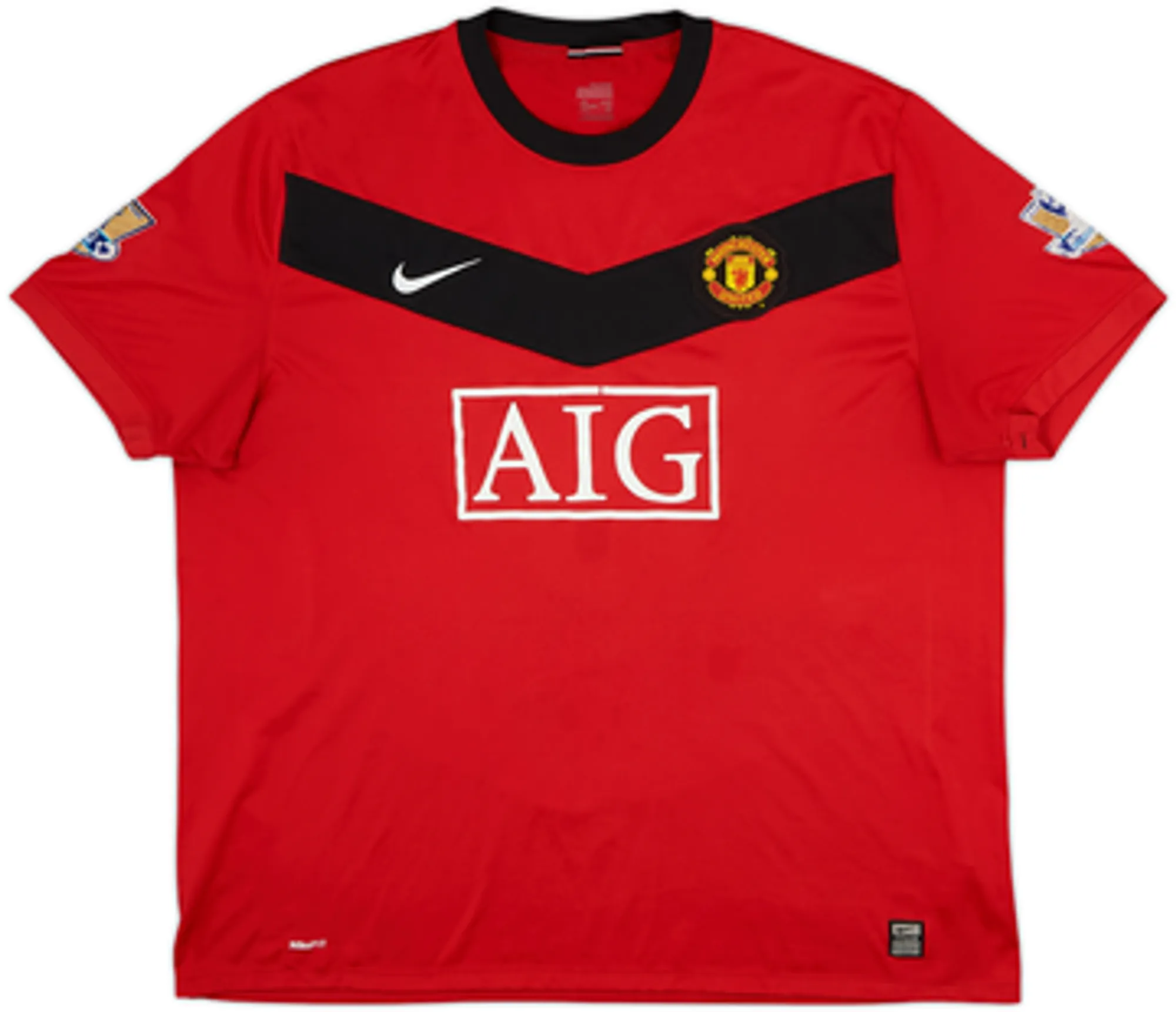 2009-10 Manchester United Home Shirt Vidic #15 - 5/10 - (3XL)