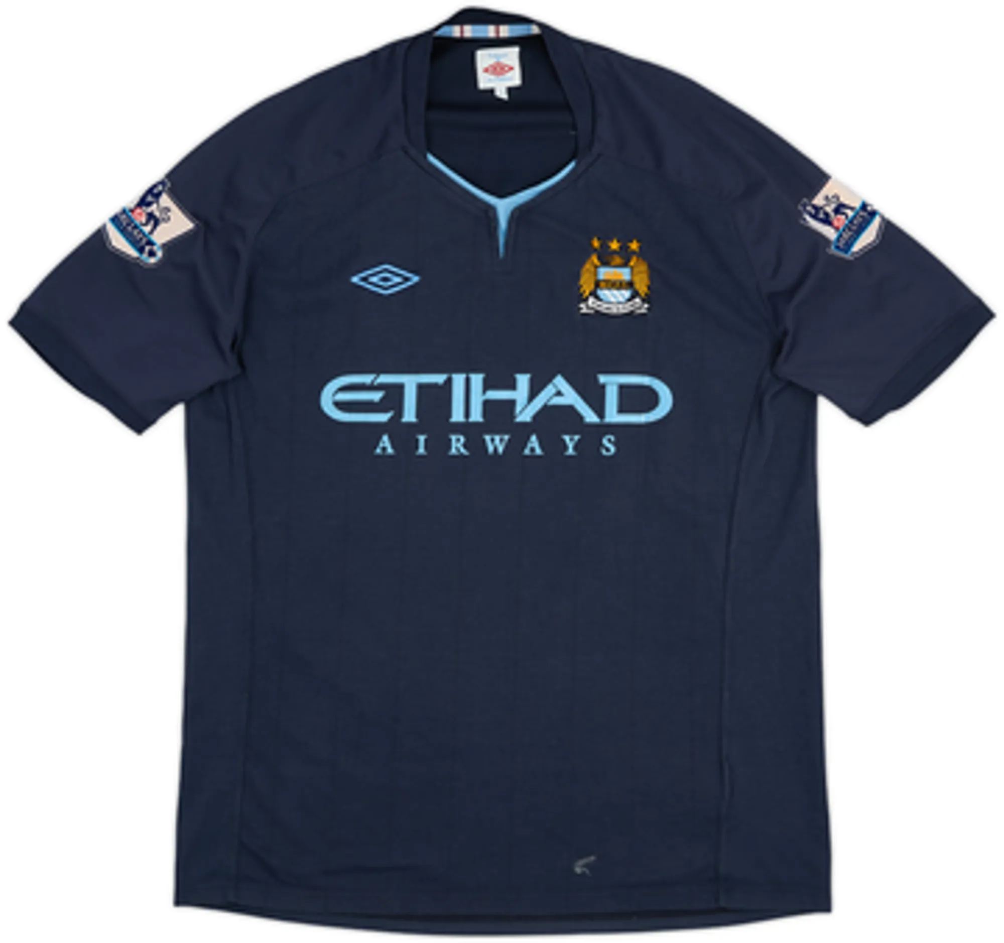 2010-12 Manchester City Away Shirt Silva #21 - 7/10 - (L)