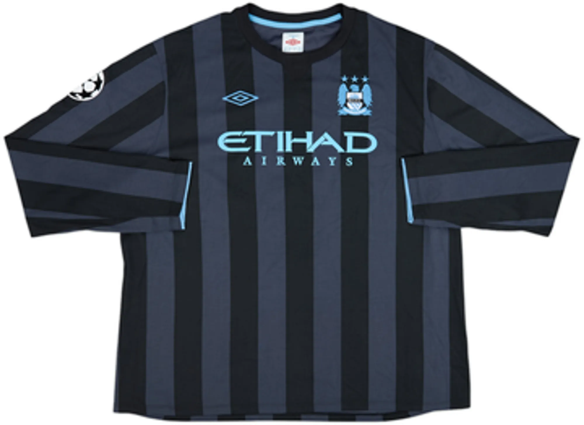 2012-13 Manchester City Third L/S Shirt Kun Augero #16 - 5/10 - (XXL)
