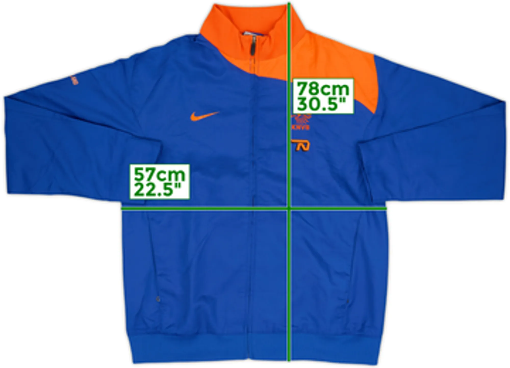 2008-10 Netherlands Player Issue Nike Track Jacket - 8/10 - (L)