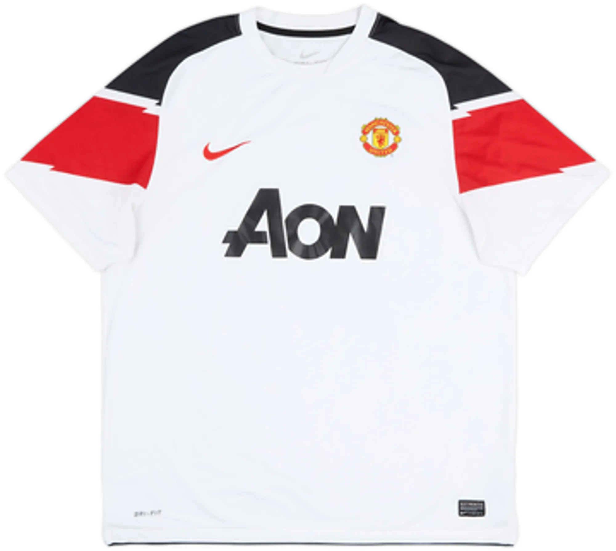 2010-12 Manchester United Away Shirt Carrick #16VXL