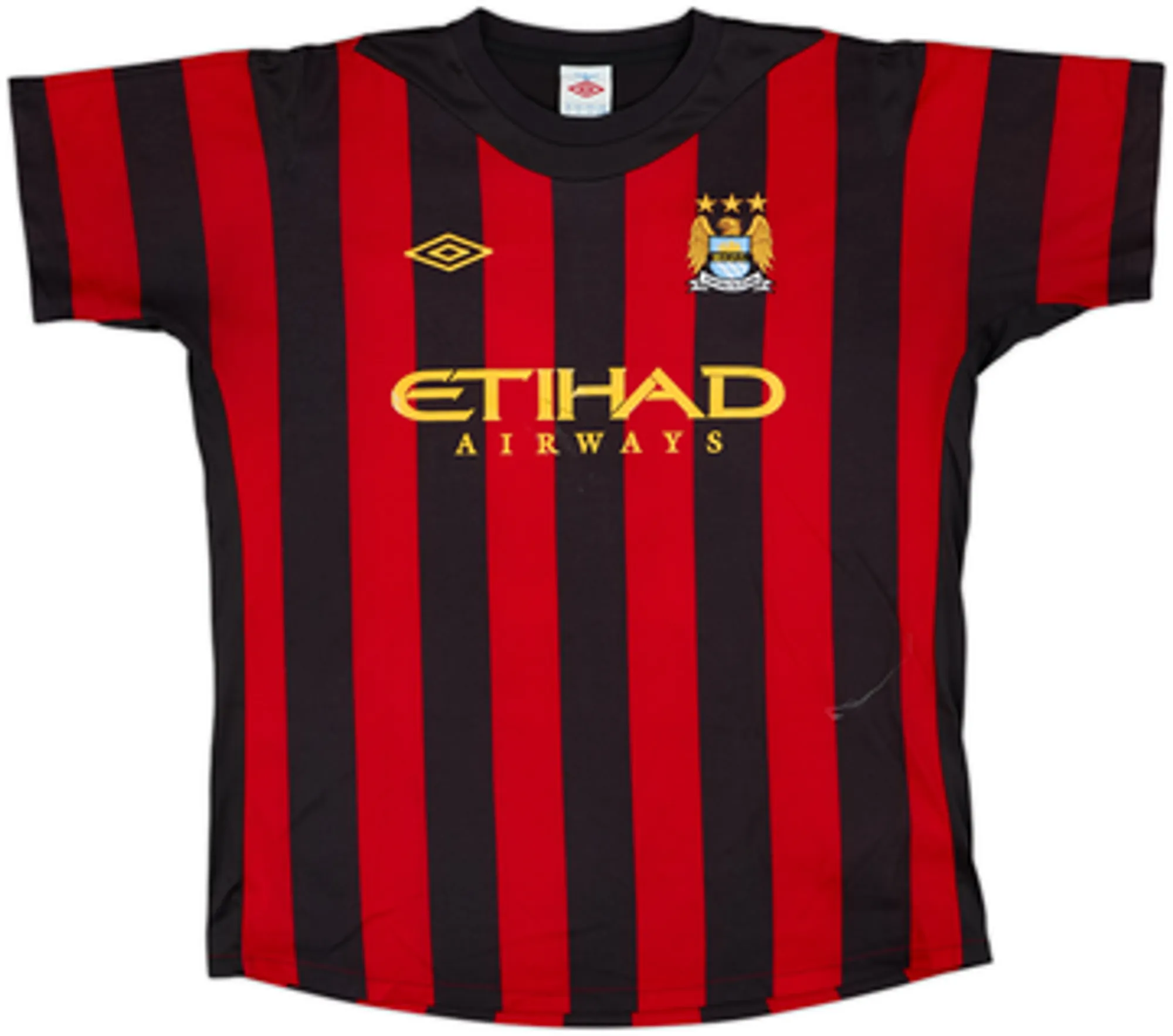 2011-12 Manchester City Away Shirt Kun Aguero #16 - 5/10 - (L)