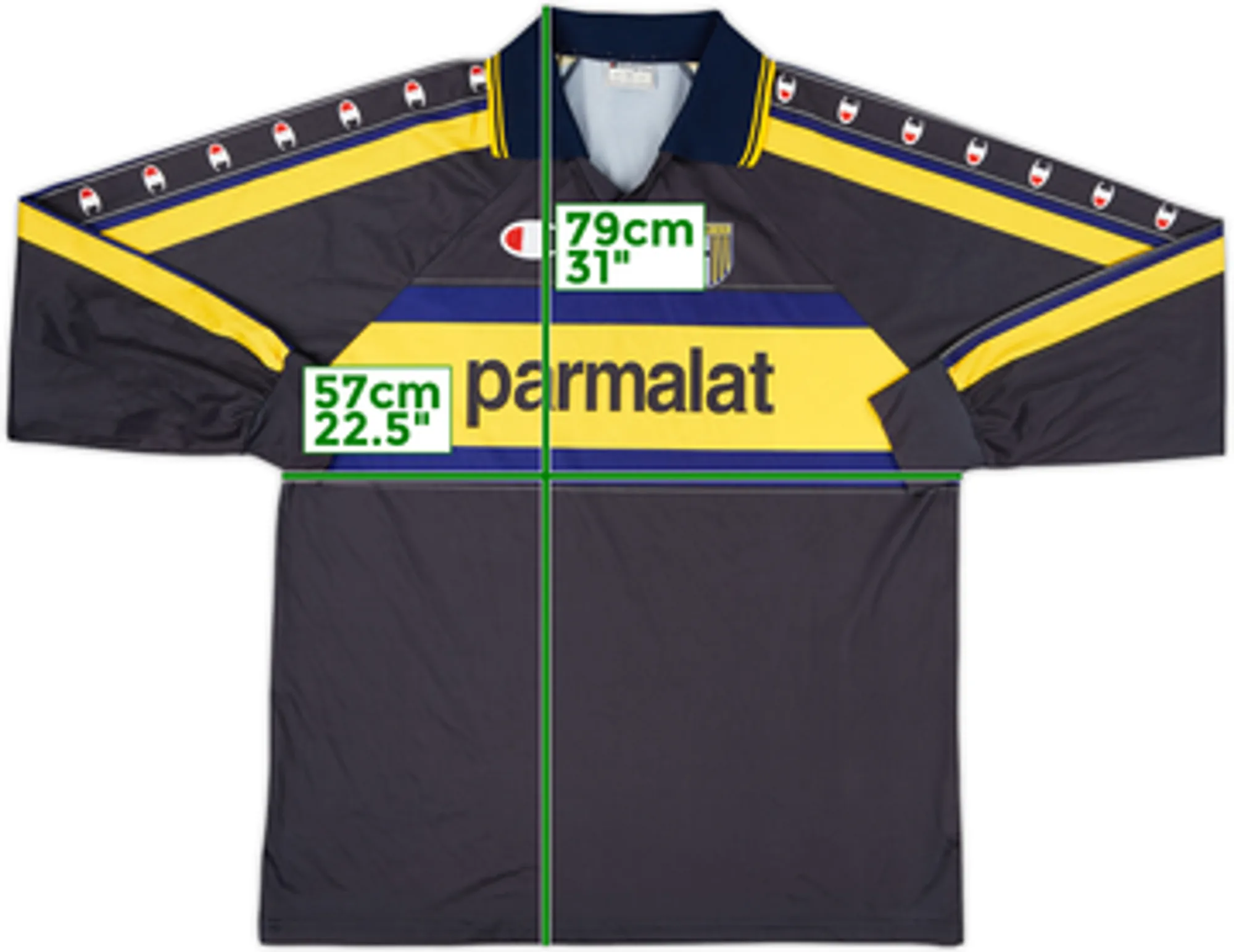 1999-00 Parma Basic Away L/S Shirt - 9/10 - (XL)