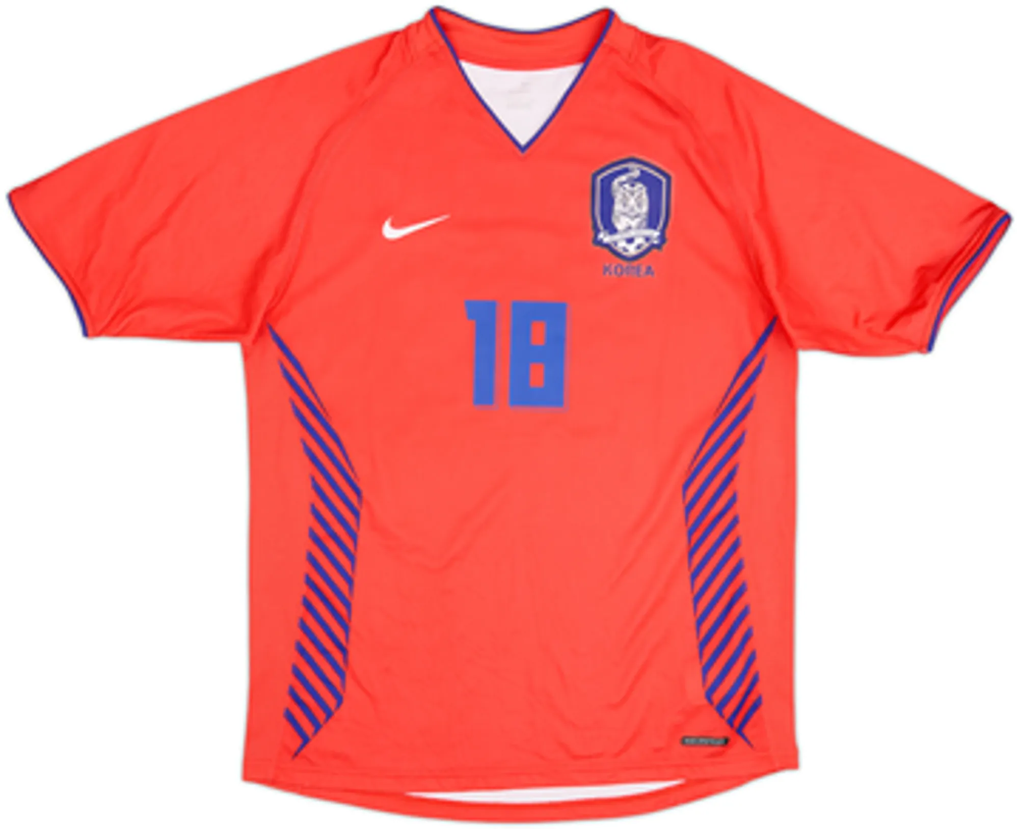 2006-08 South Korea Home Shirt Sang Sik #18 - 6/10 - (M)