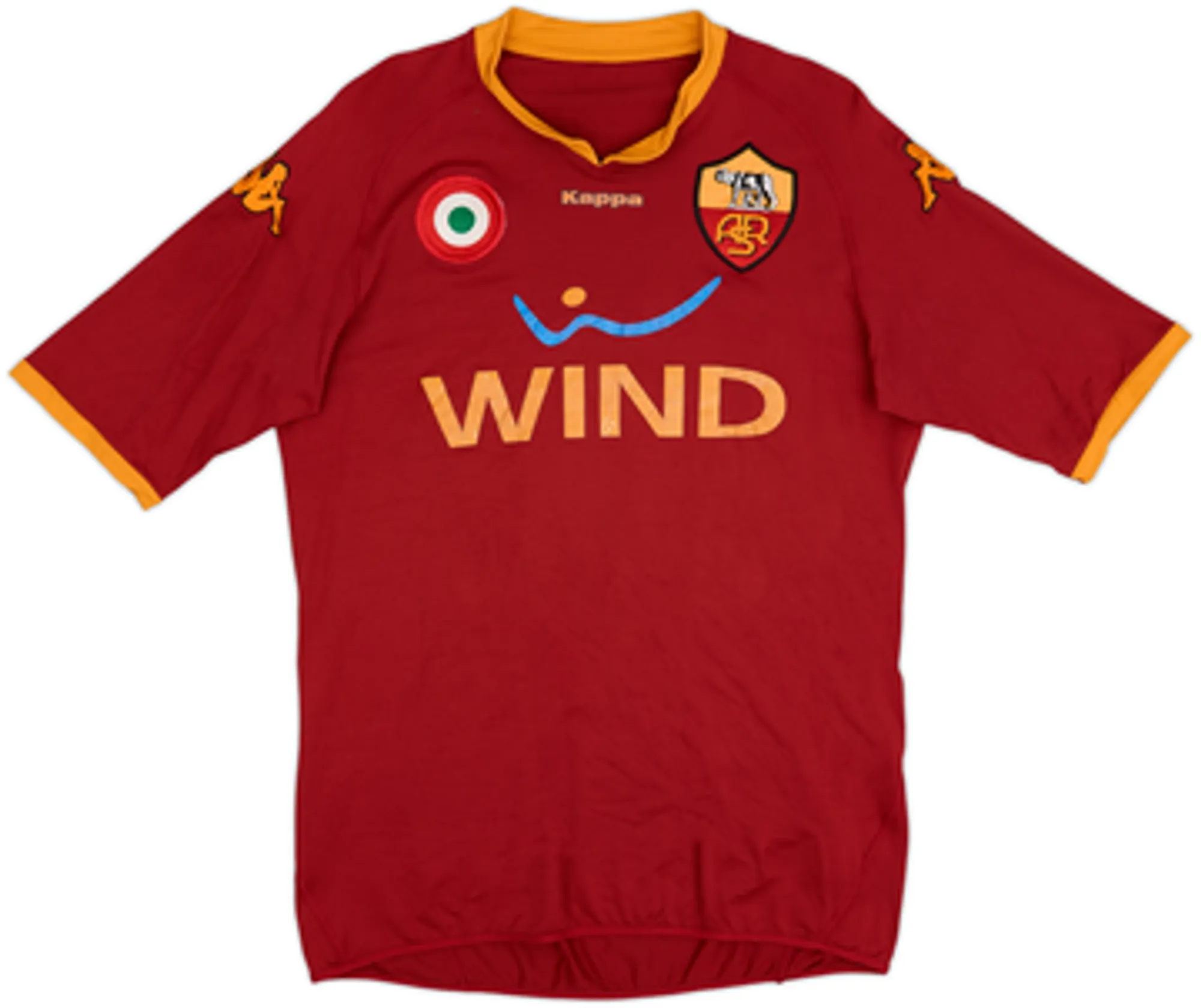 2007-08 Roma Home Shirt Totti #10 - 5/10 - (XXL)