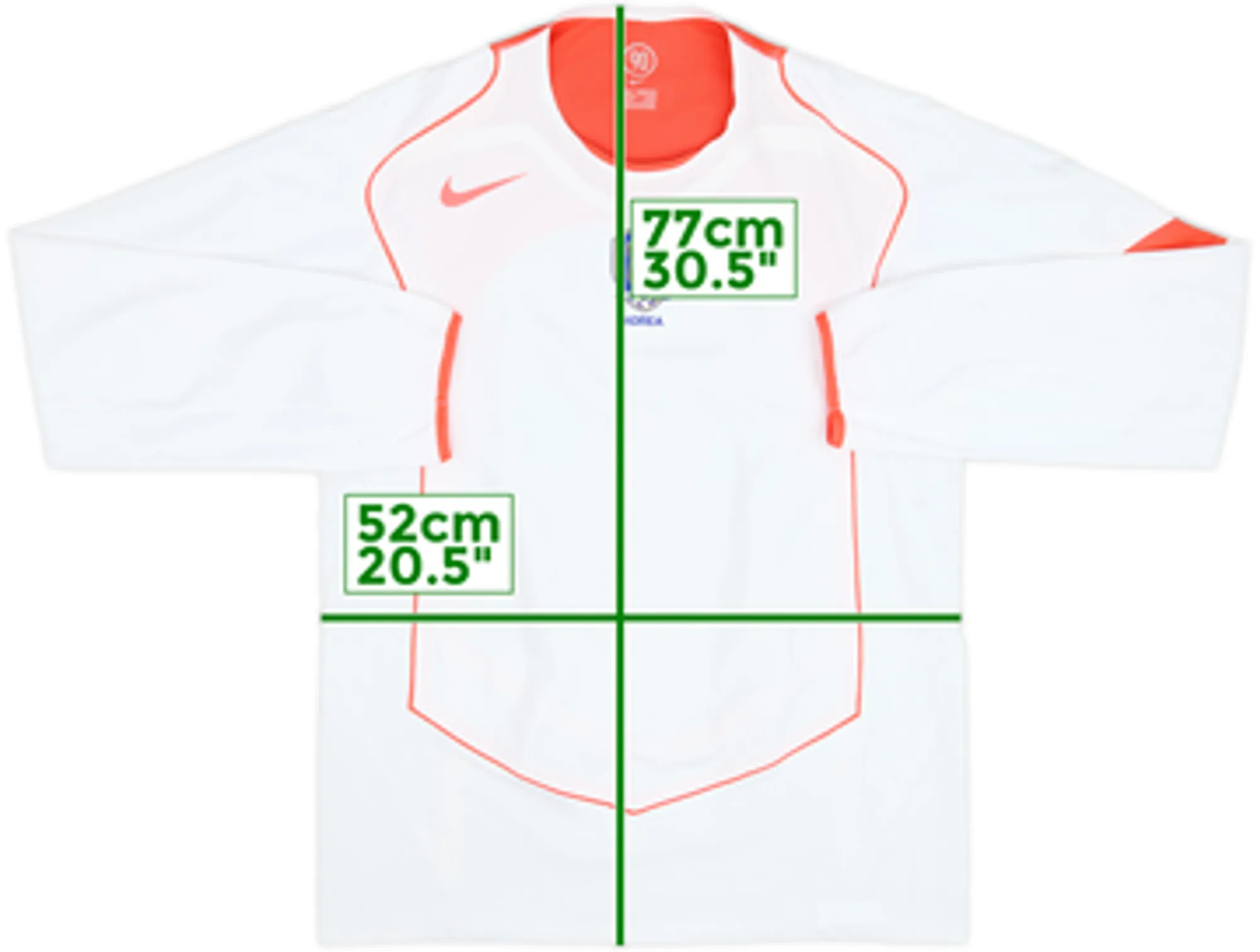 2004-06 South Korea Player Issue Away L/S Shirt - 8/10 - (L)