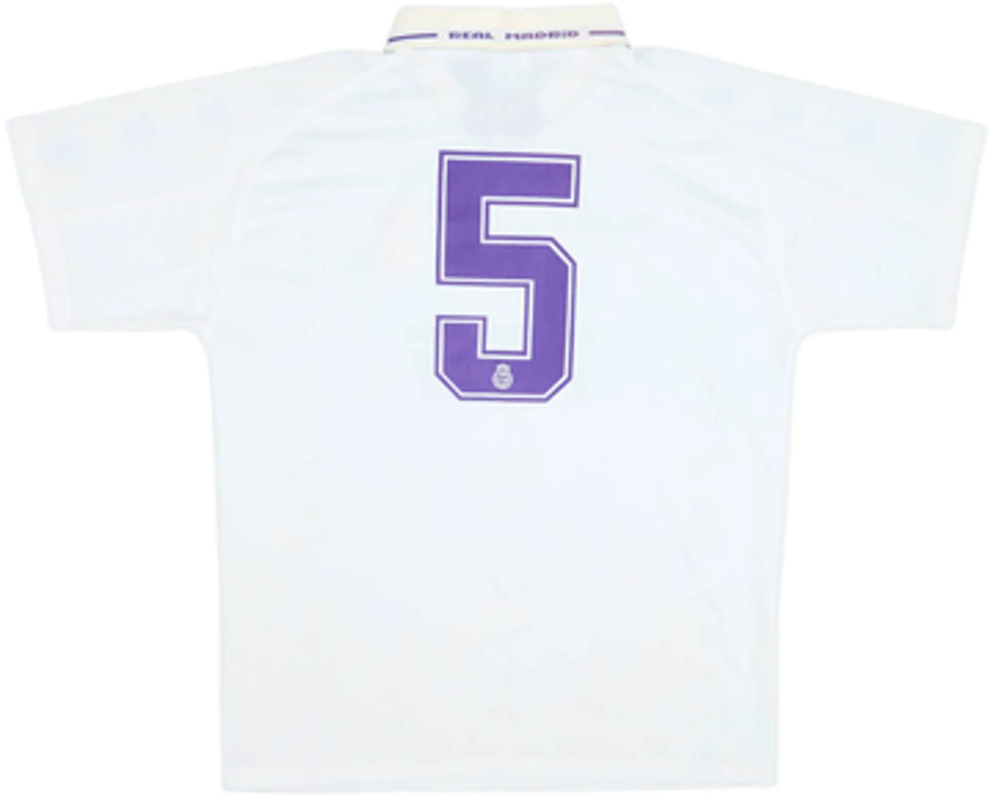 1994-96 Real Madrid Home Shirt #5 - 6/10 - (XL)