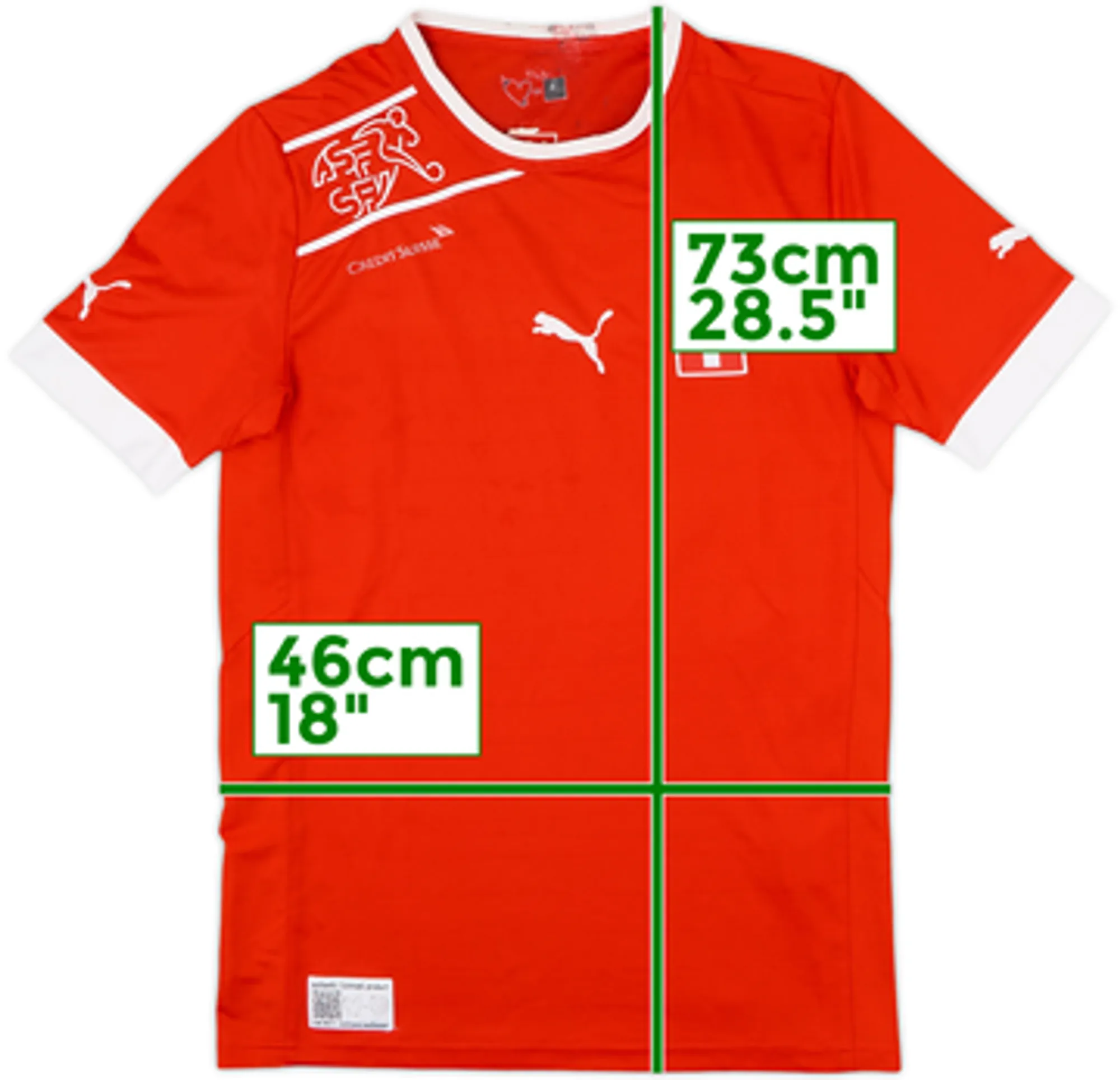 2012-13 Switzerland Home Shirt - 6/10 - (S)