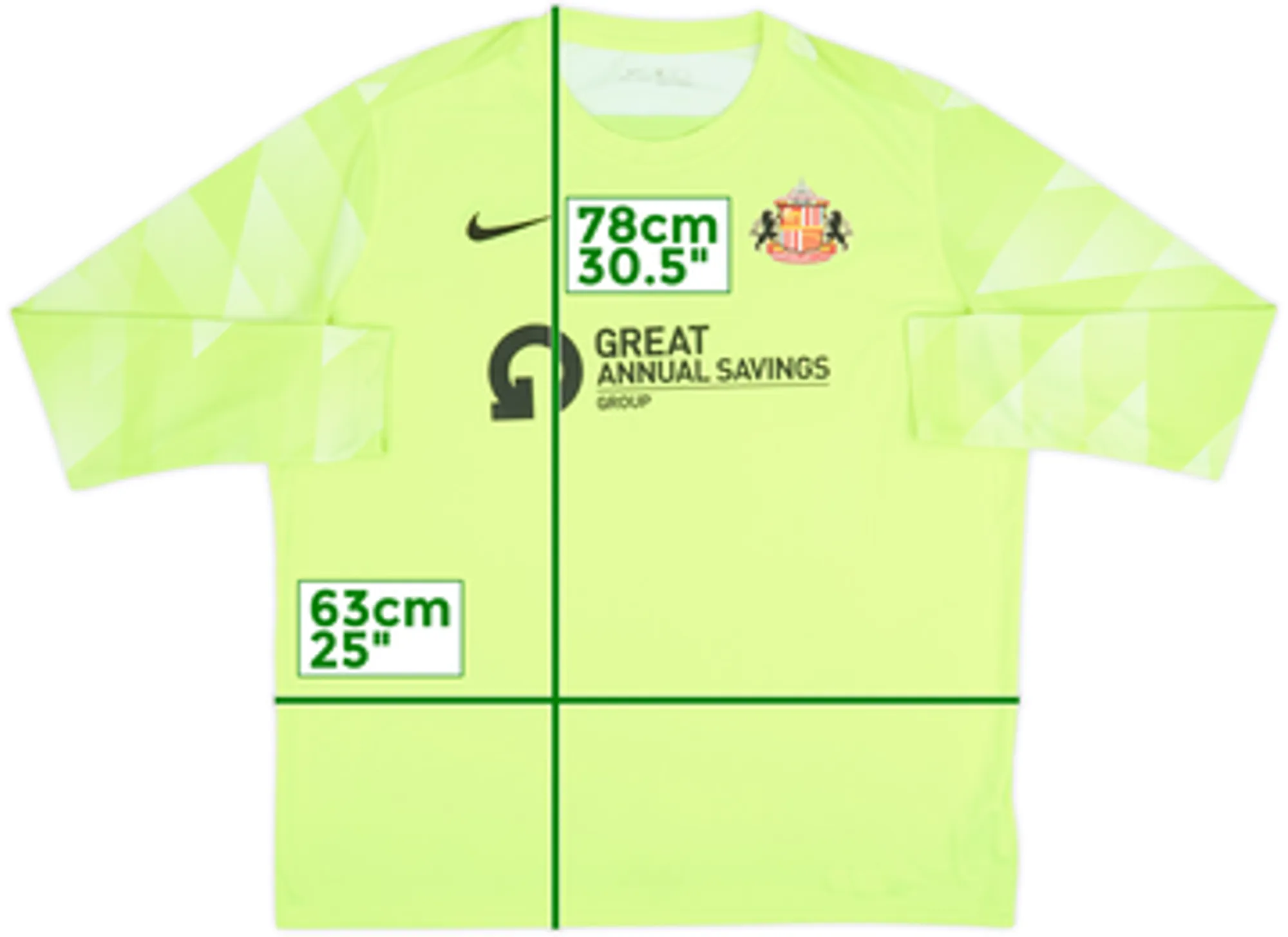 2021-22 Sunderland GK Shirt - 8/10 - (XXL)