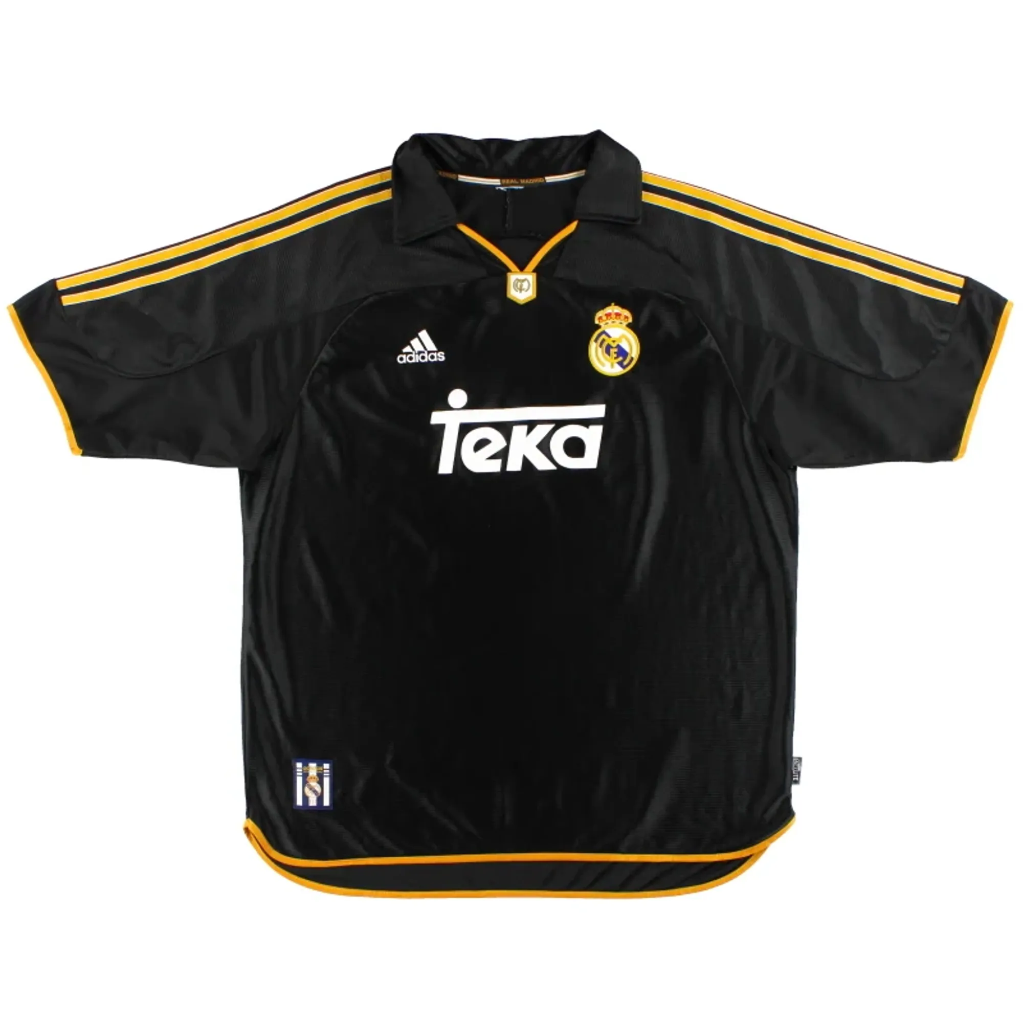 1999-01 Real Madrid adidas Away Shirt L - Real Madrid / Excellent 
