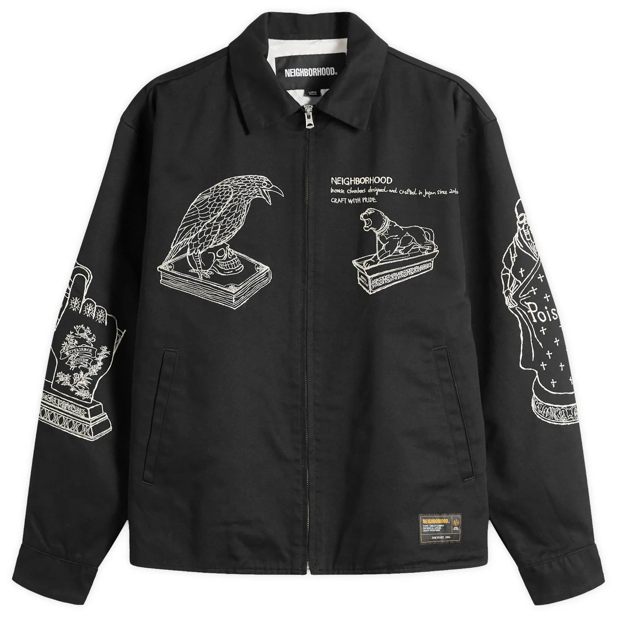 Neighborhood Men's Souvenir Jacket Black