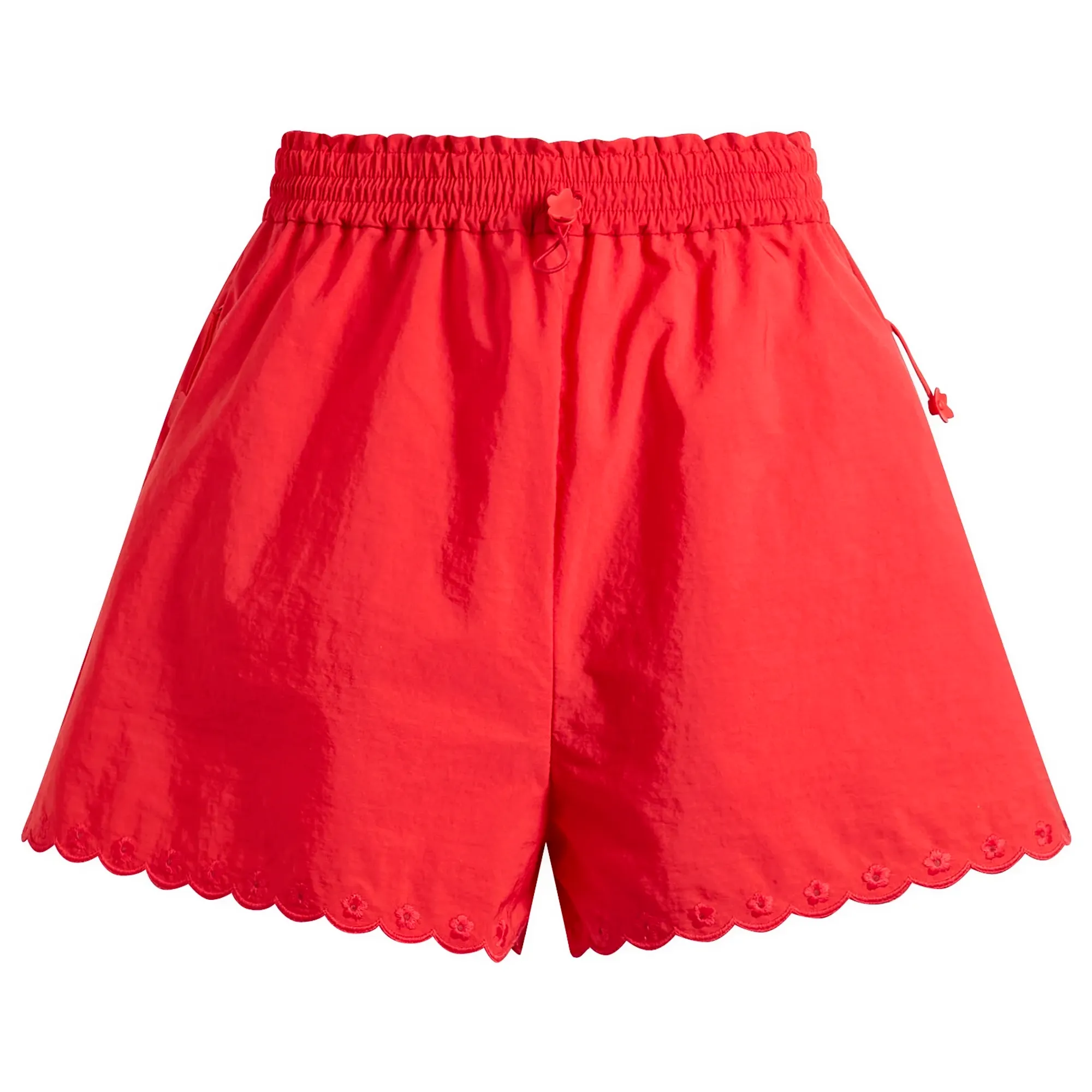 Cecilie Bahnsen Women's Blossom Shorts Red