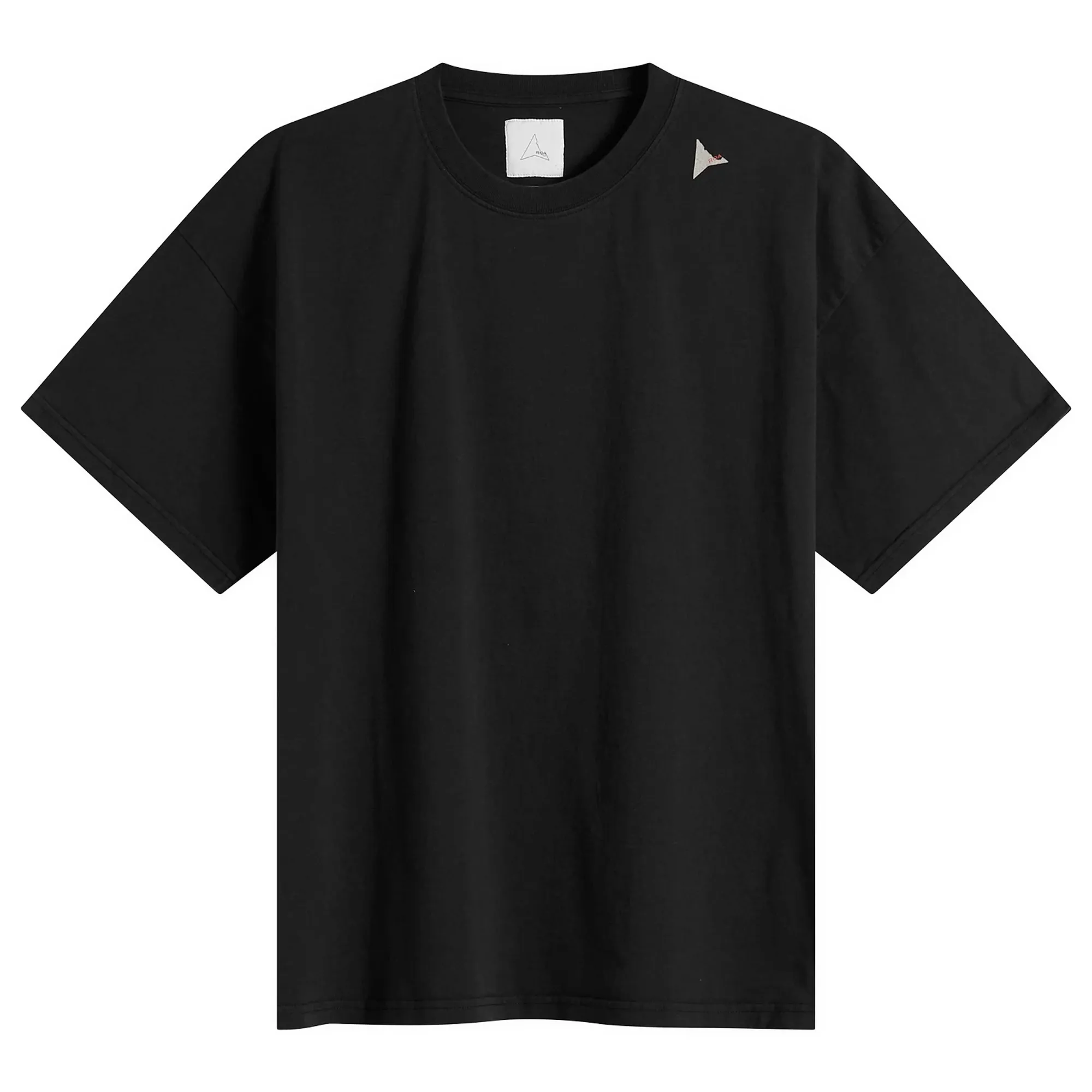 ROA Men's Logo T-Shirt Washed Black