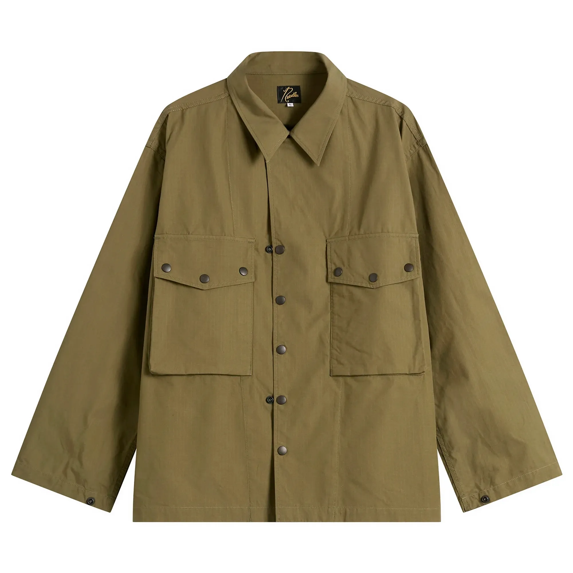 Needles Men's Cotton Ripstop Field Jacket Olive