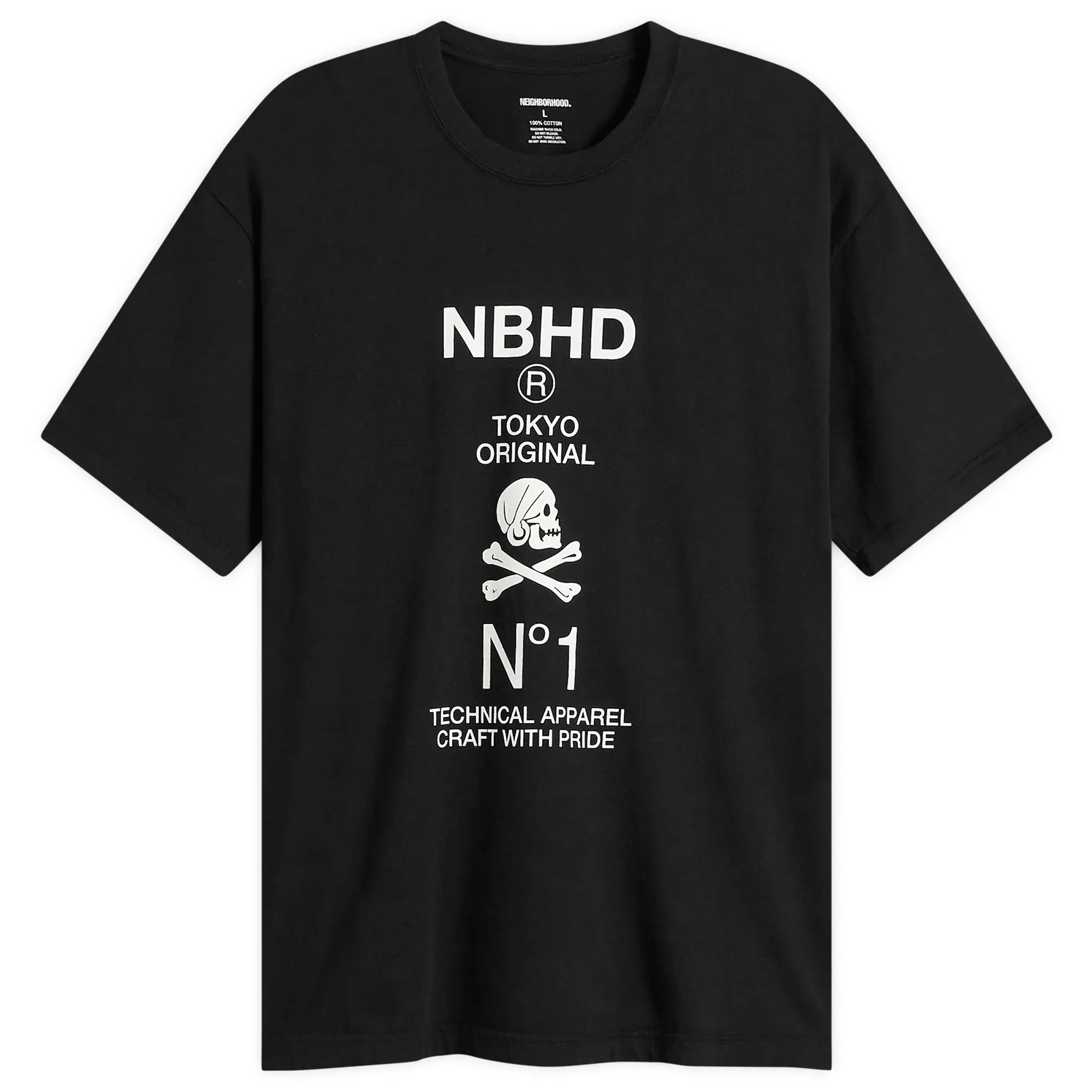 Neighborhood Men's SS-8 T-Shirt Black