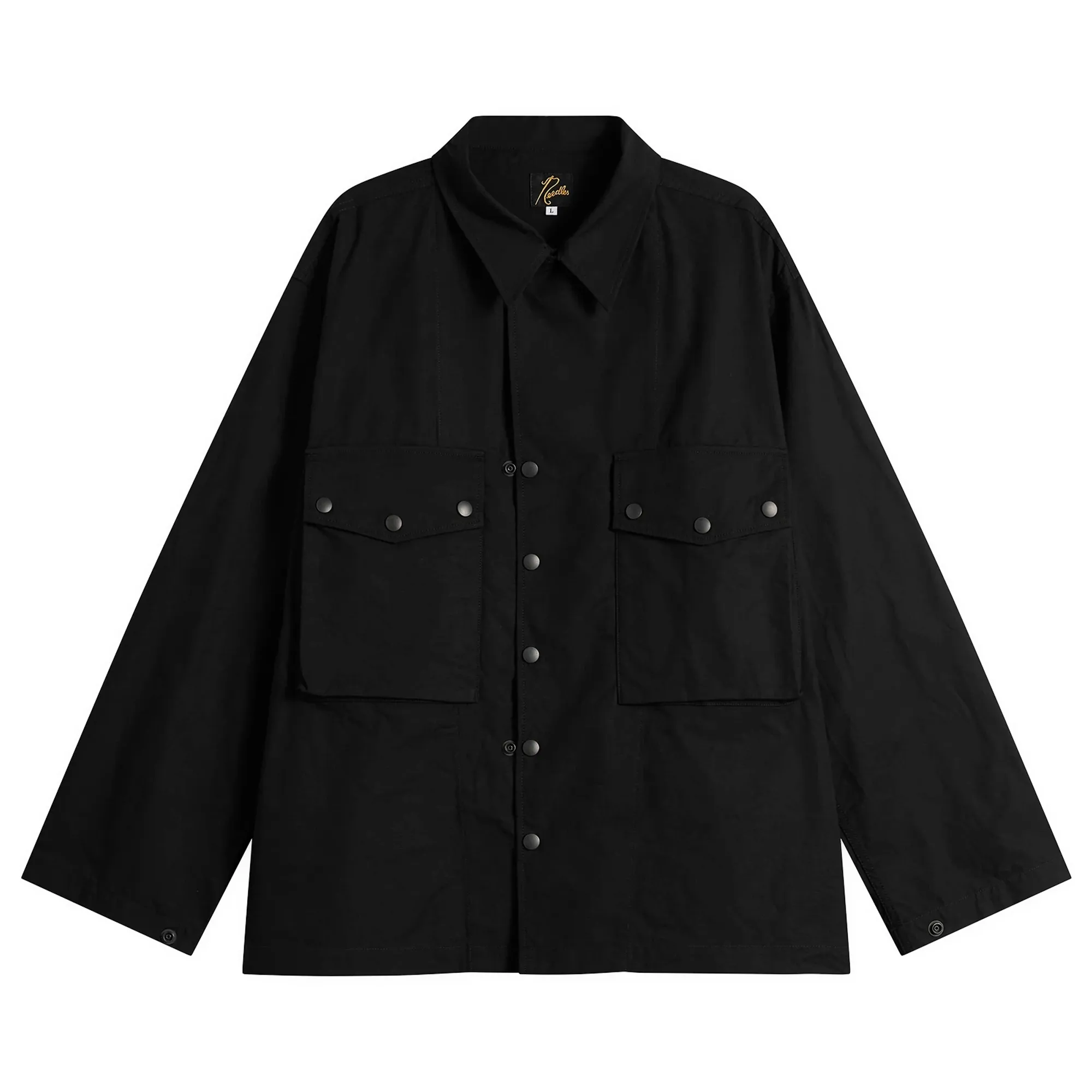 Needles Men's Cotton Ripstop Field Jacket Black