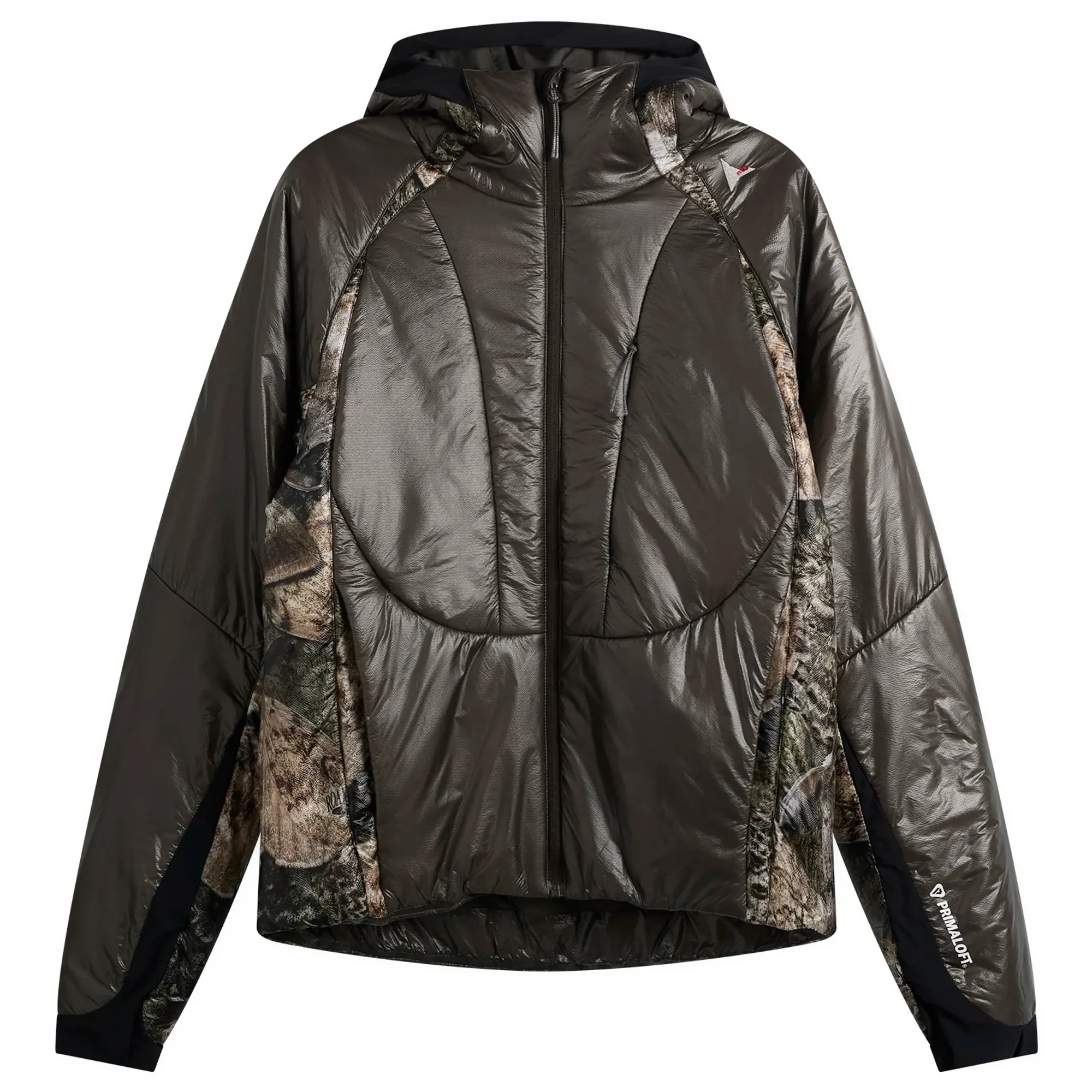 ROA Men's Hima Primaloft® Moth Print Insulated Synthetic Jacket Anthracite