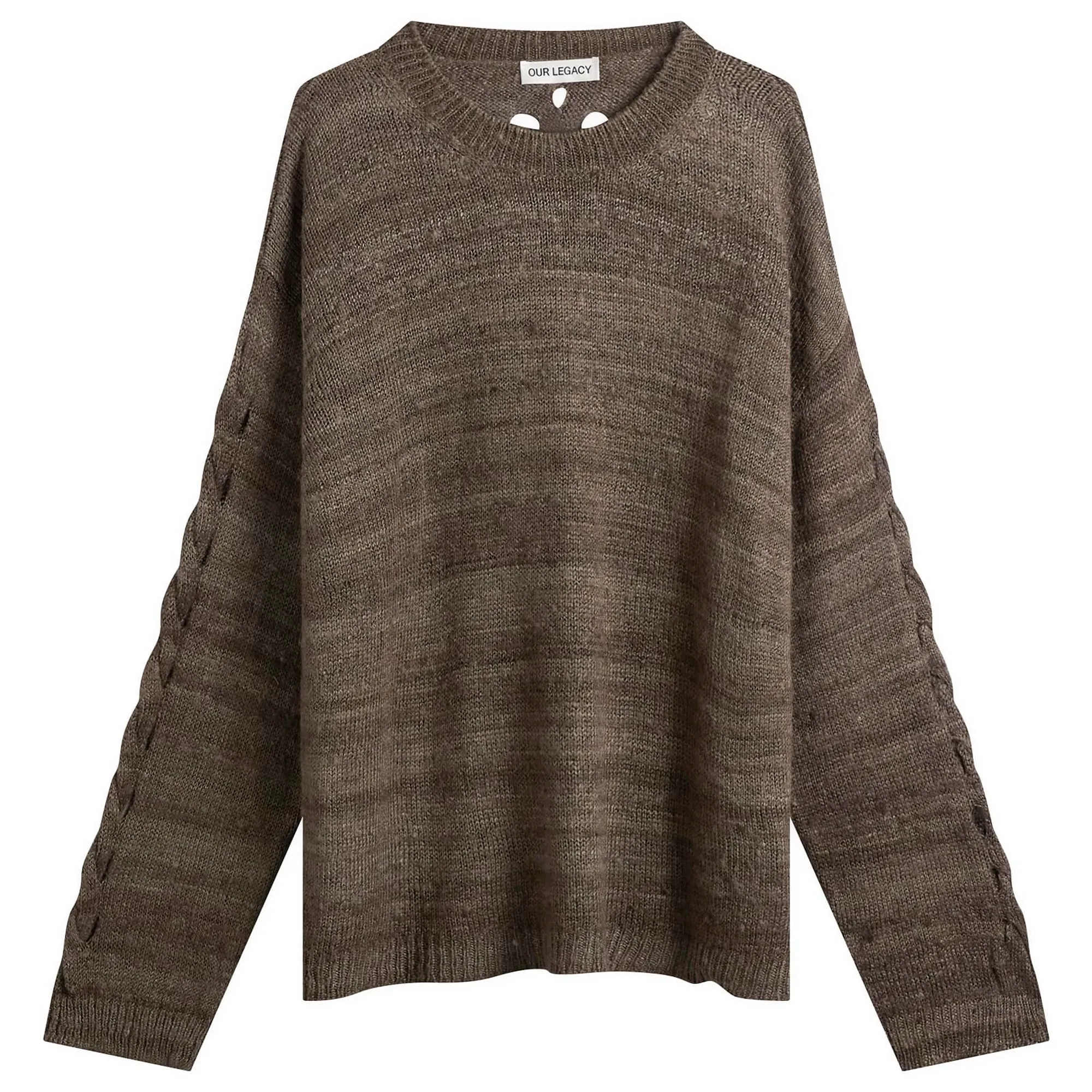 Our Legacy Men's Popover Roundneck Wathered Earth