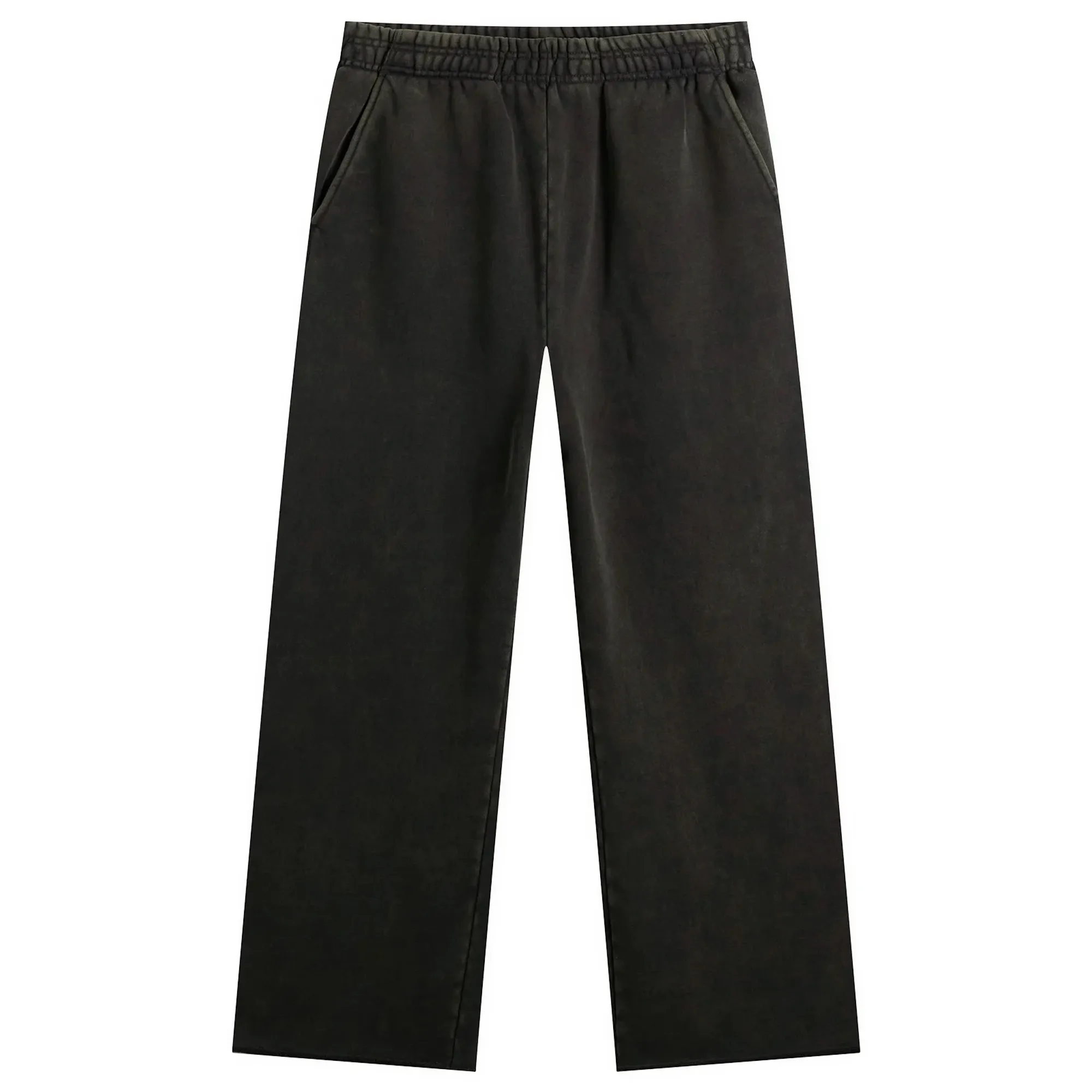 Entire Studios Men's Full Wide Leg Sweatpant Washed Black