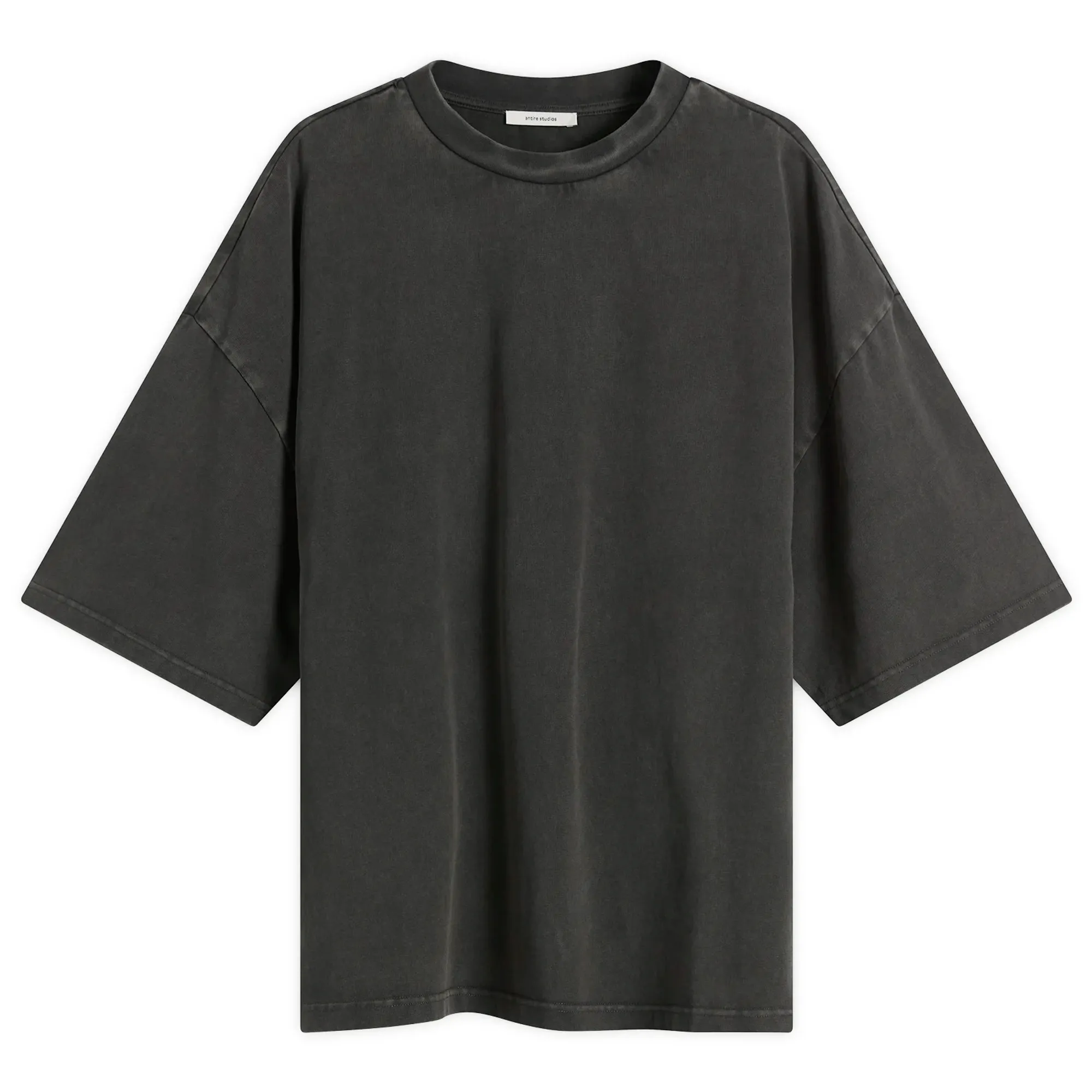 Entire Studios Men's Heavy Boxy T-Shirt Washed Black