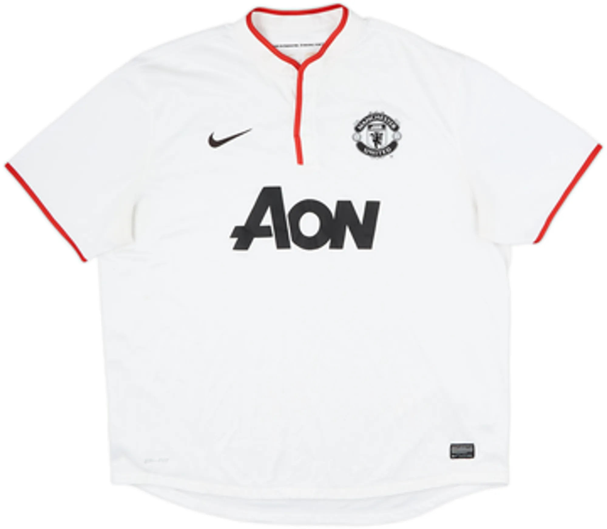 2012-14 Manchester United Away Shirt Valencia #7 - 5/10 - (XXL)