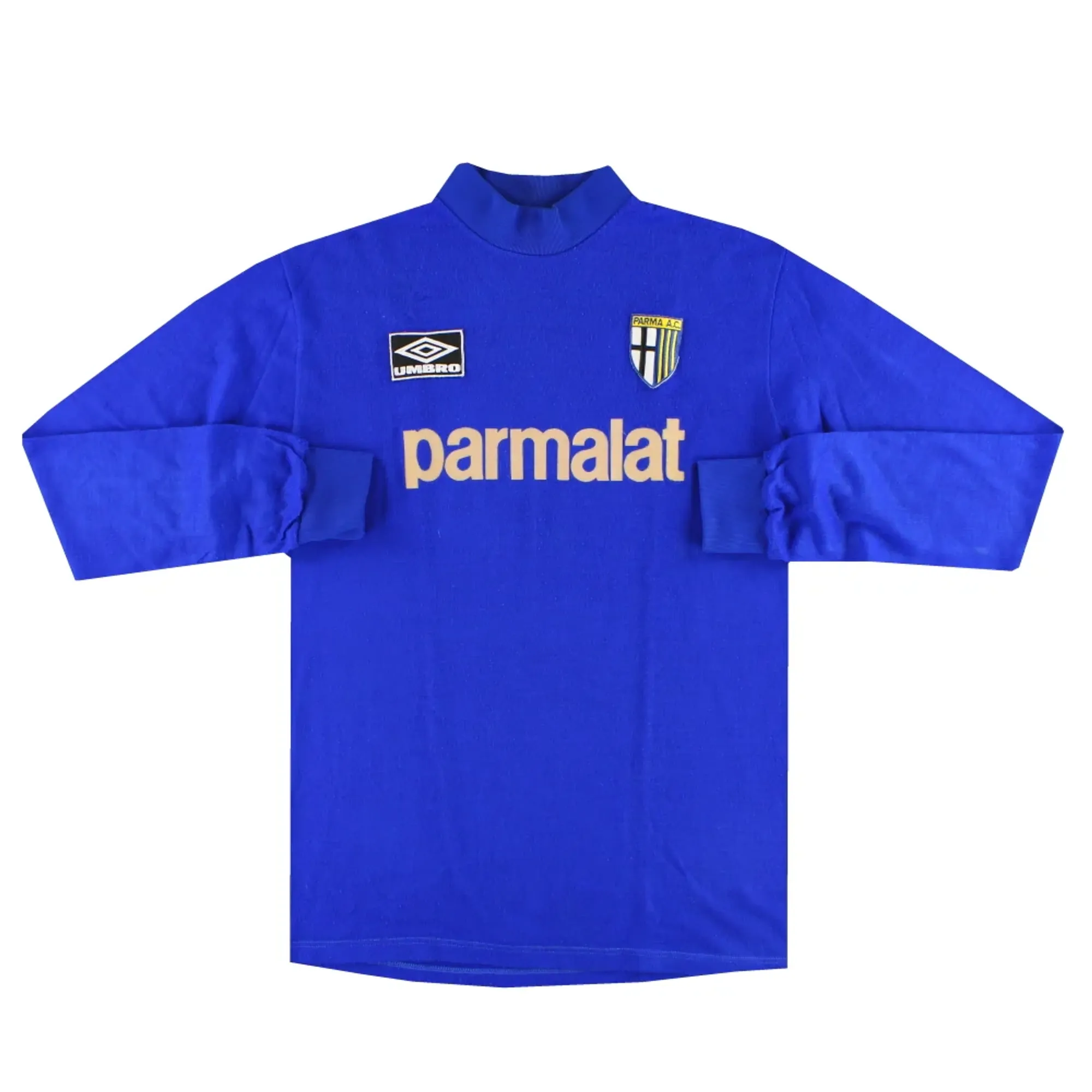 1993-95 Parma Umbro Pro Training Sweatshirt L - Parma / Very good 