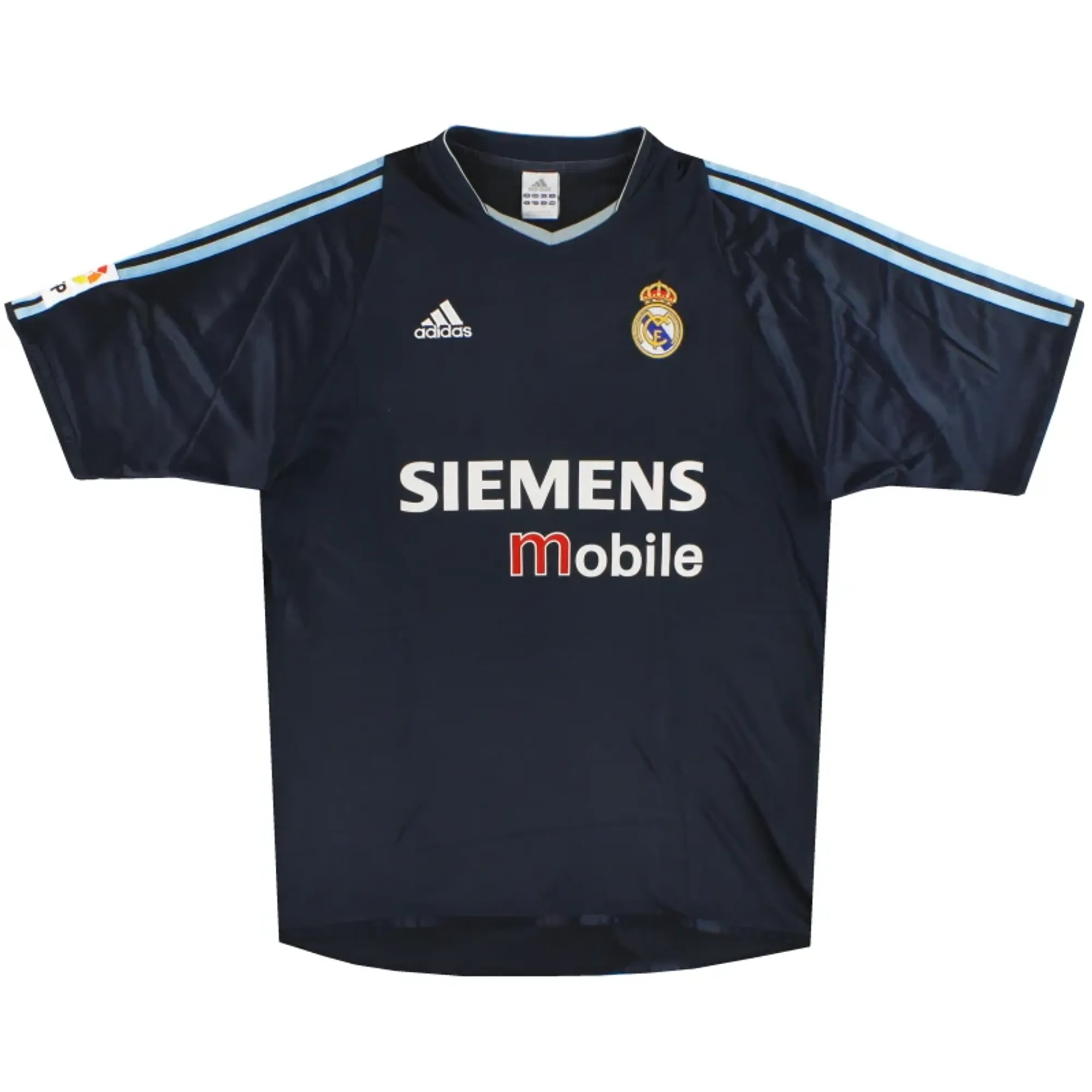 2003-04 Real Madrid adidas Away Shirt M - Real Madrid / Medium 