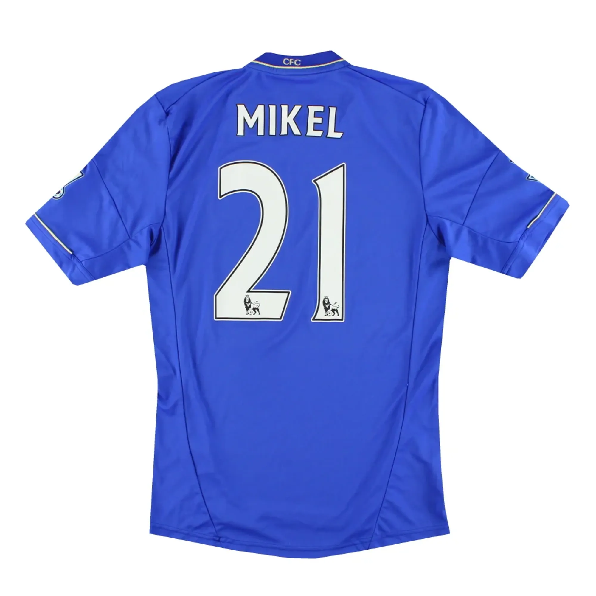 2012-13 Chelsea adidas Home Shirt Mikel #21 S - Chelsea / Excellent 