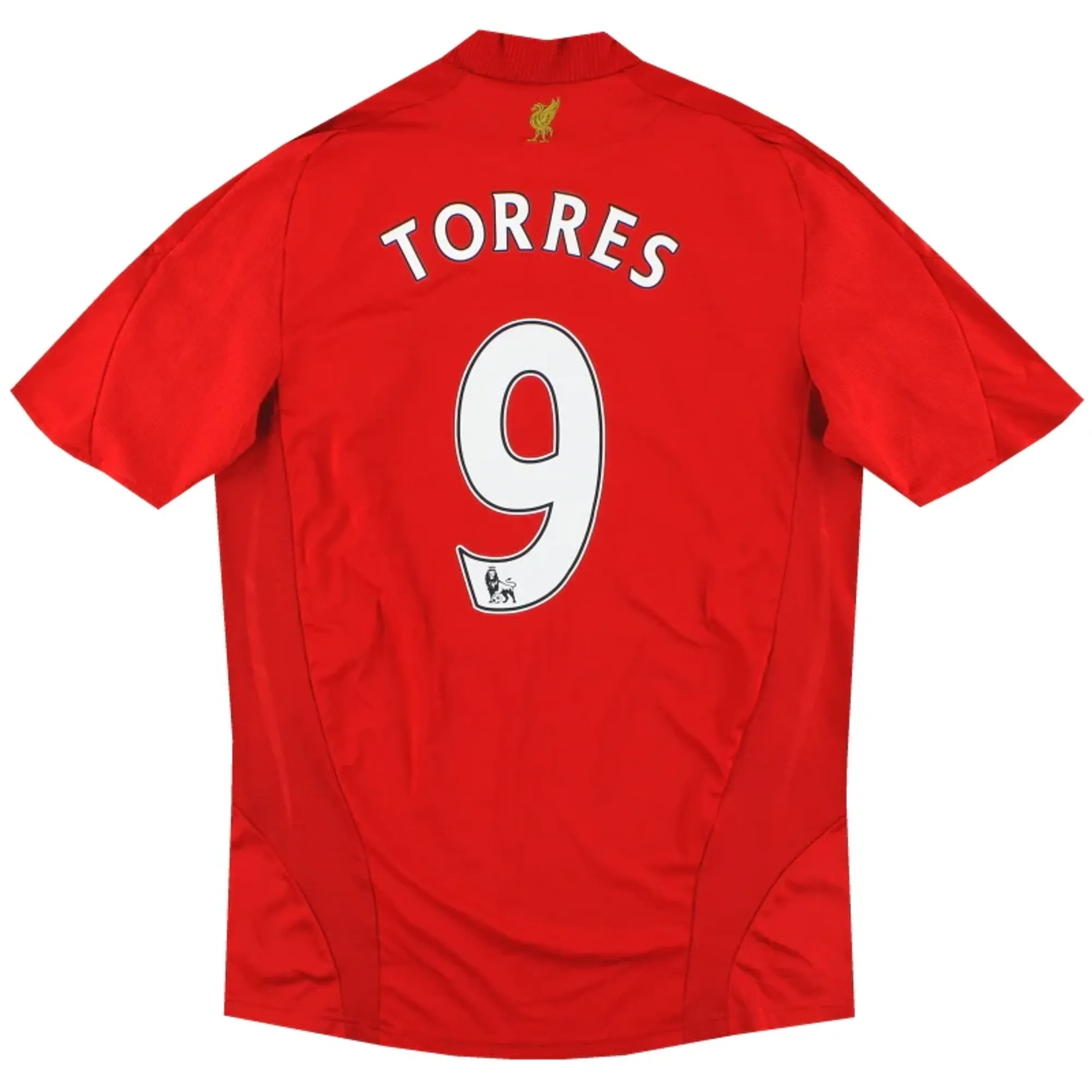 2008-10 Liverpool adidas Home Shirt Torres #9 M - Liverpool / Excellent 