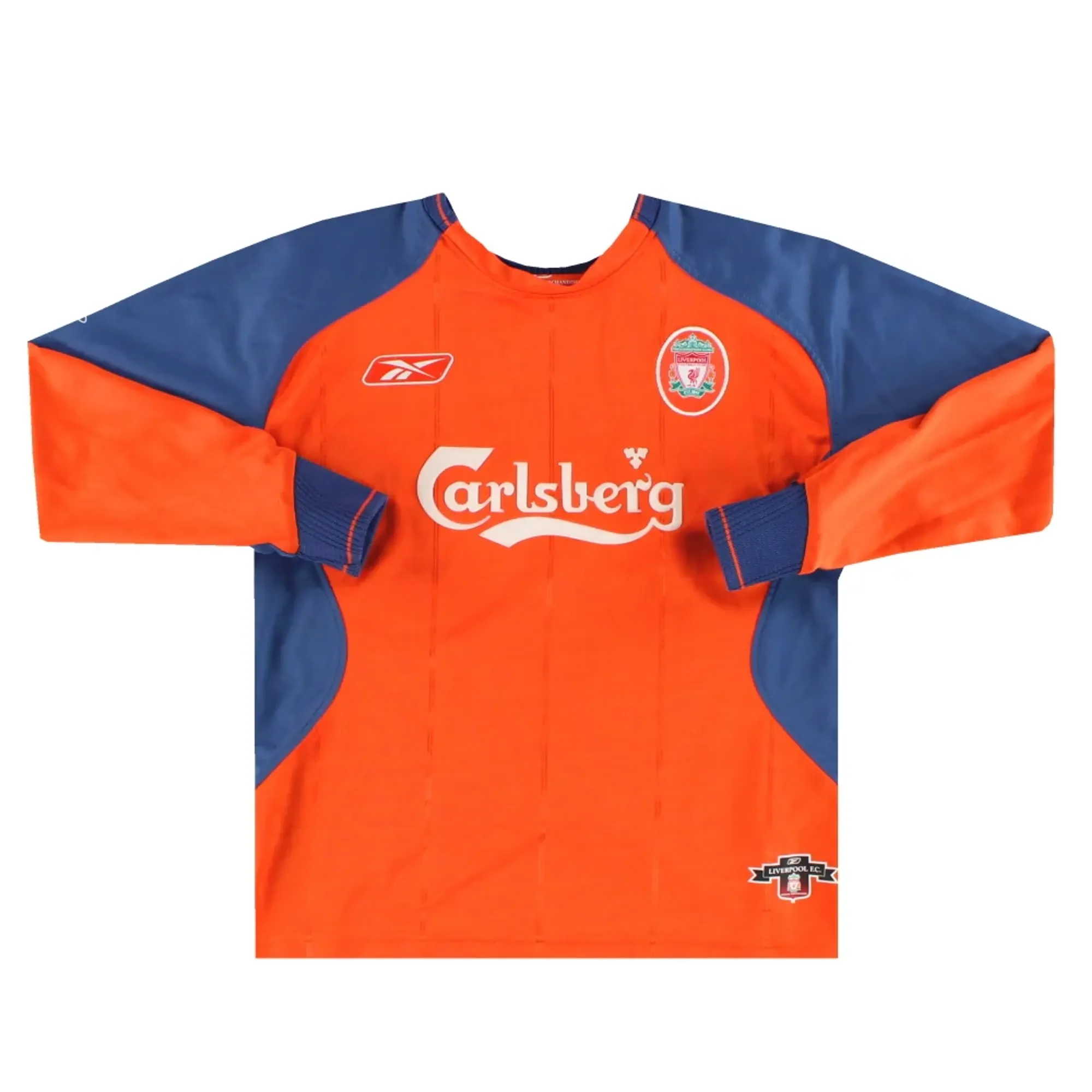2003-05 Liverpool Reebok Goalkeeper Shirt M.Boys - Liverpool / Excellent 