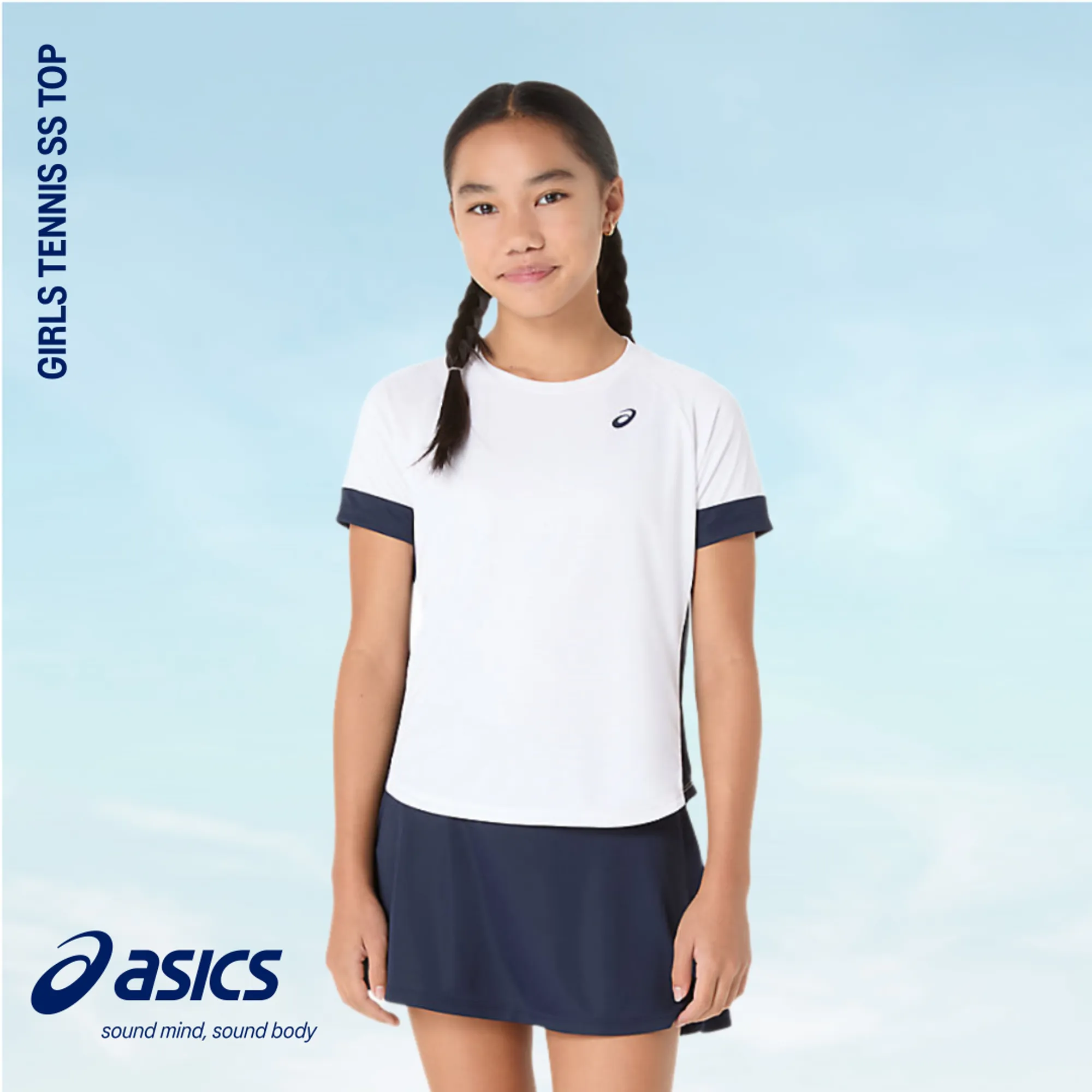 Asics Girls Tennis Ss Top