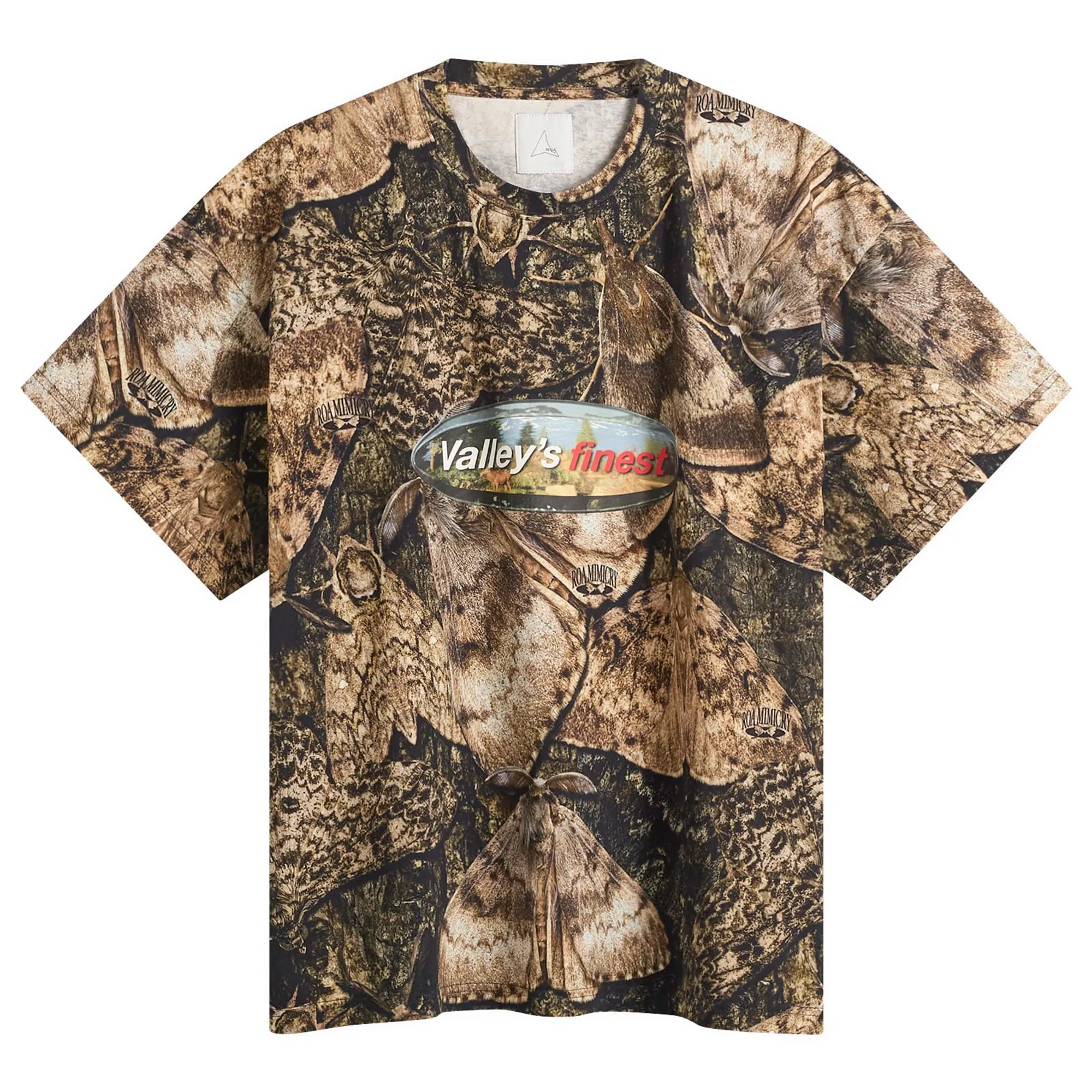 ROA Men's Senter T-Shirt Brown