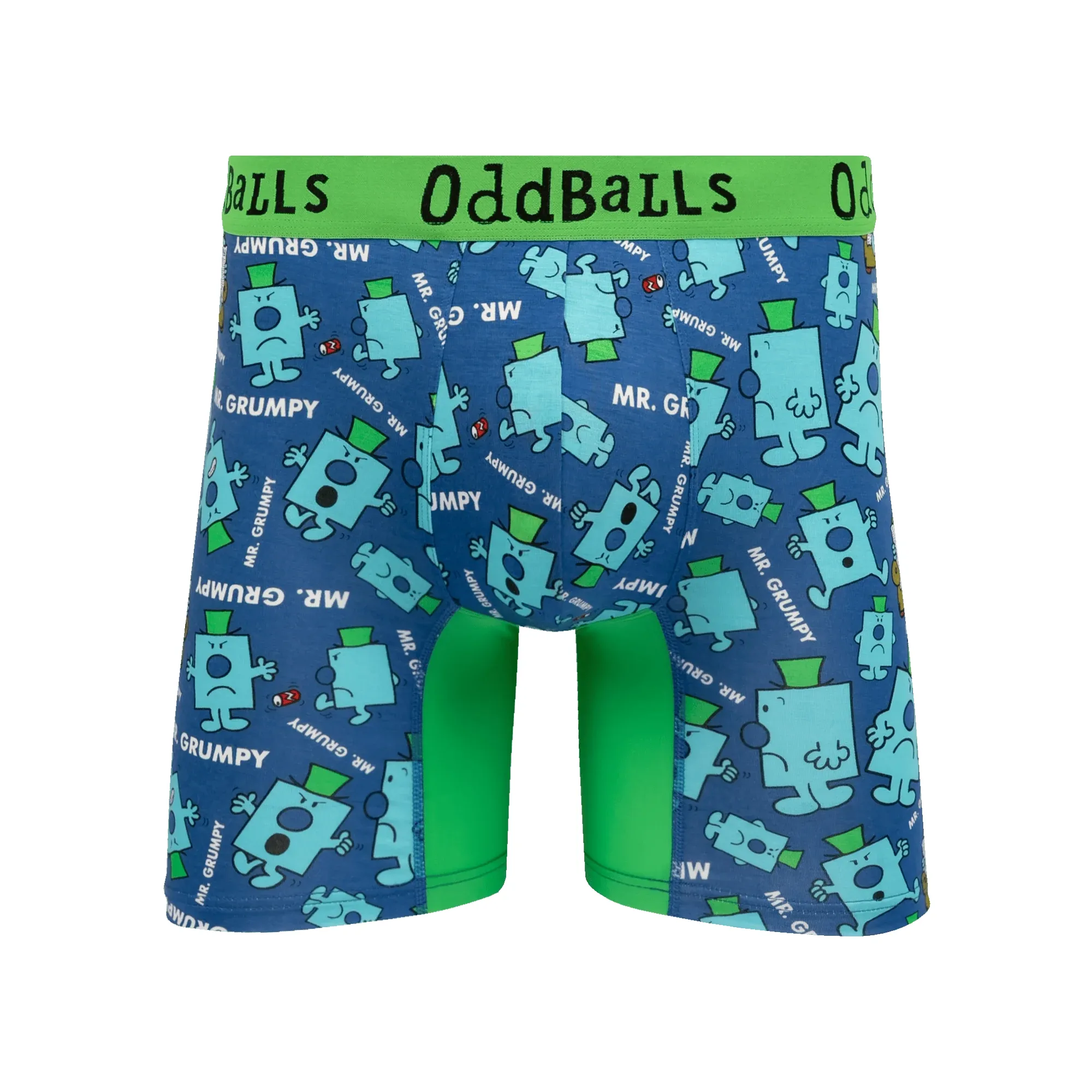 Mr Grumpy - Mr Men - Mens Bamboo Boxer Shorts
