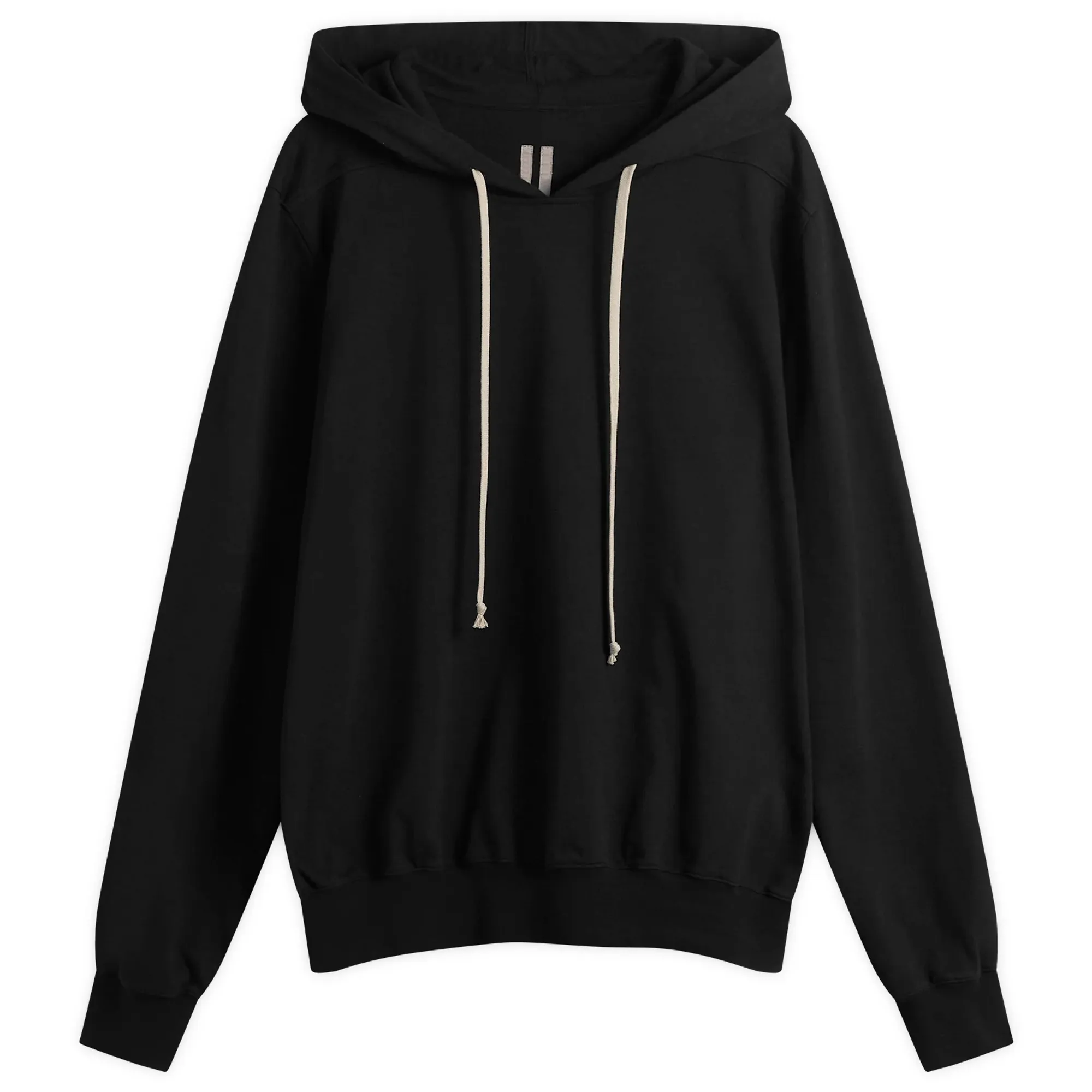 Rick Owens Men's Temple of Love Jersey Hoodie Black