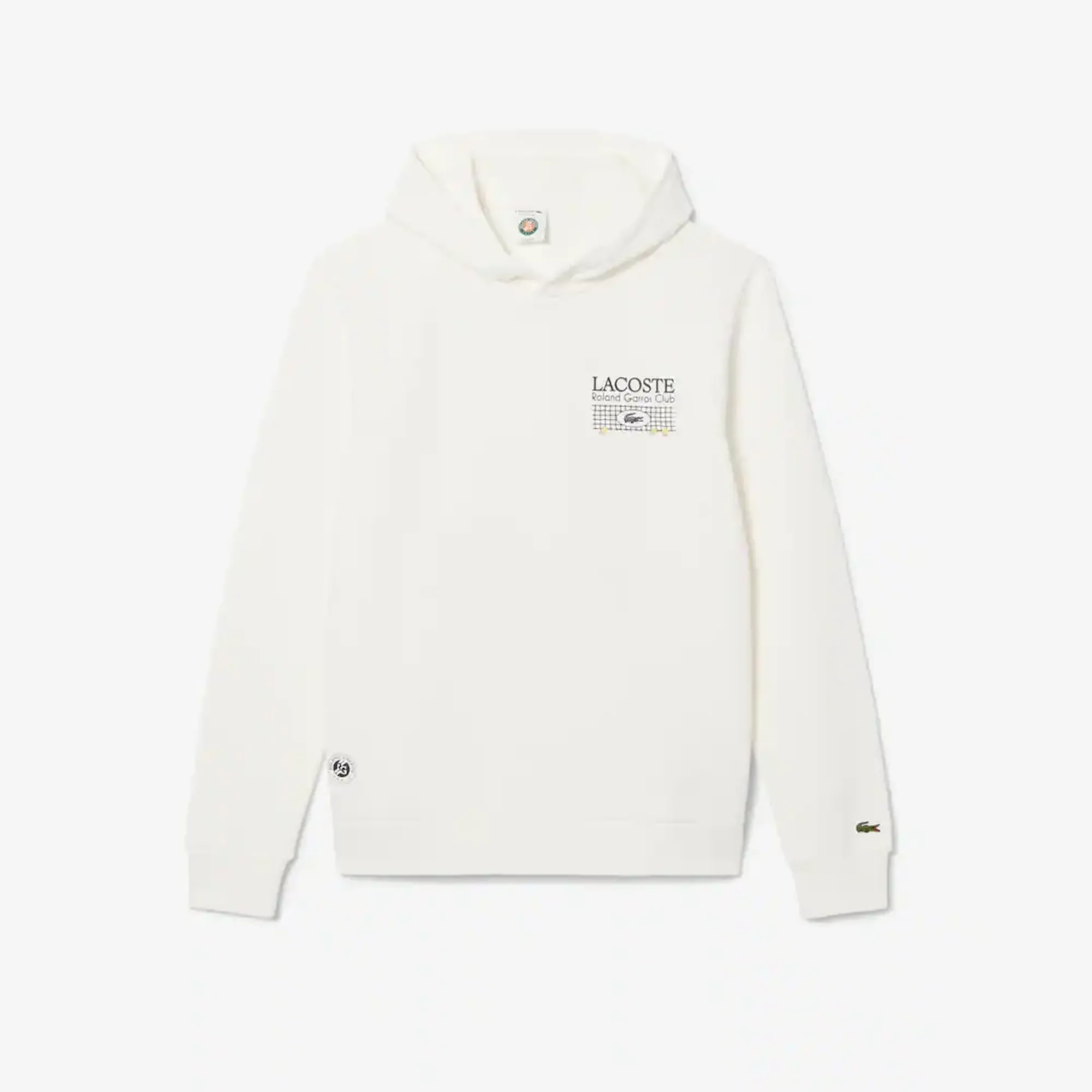 Lacoste Roland-Garros Edition Hoodie - White