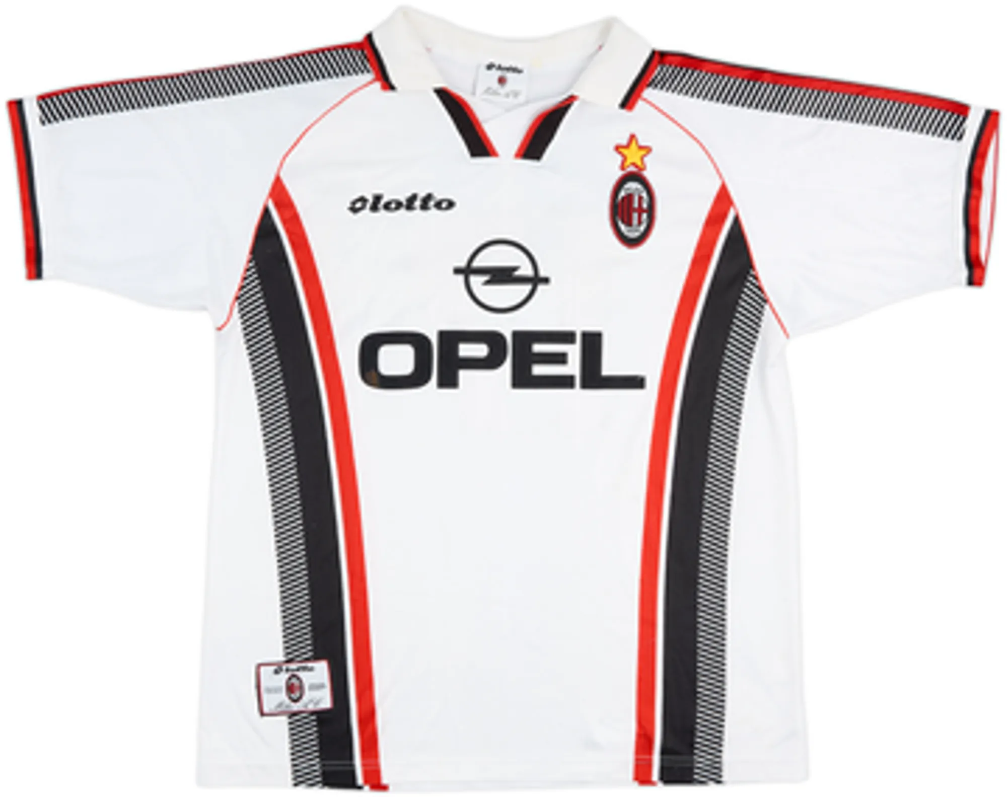 1997-98 AC Milan Away Shirt Ziege #17 - 6/10 - (XL)