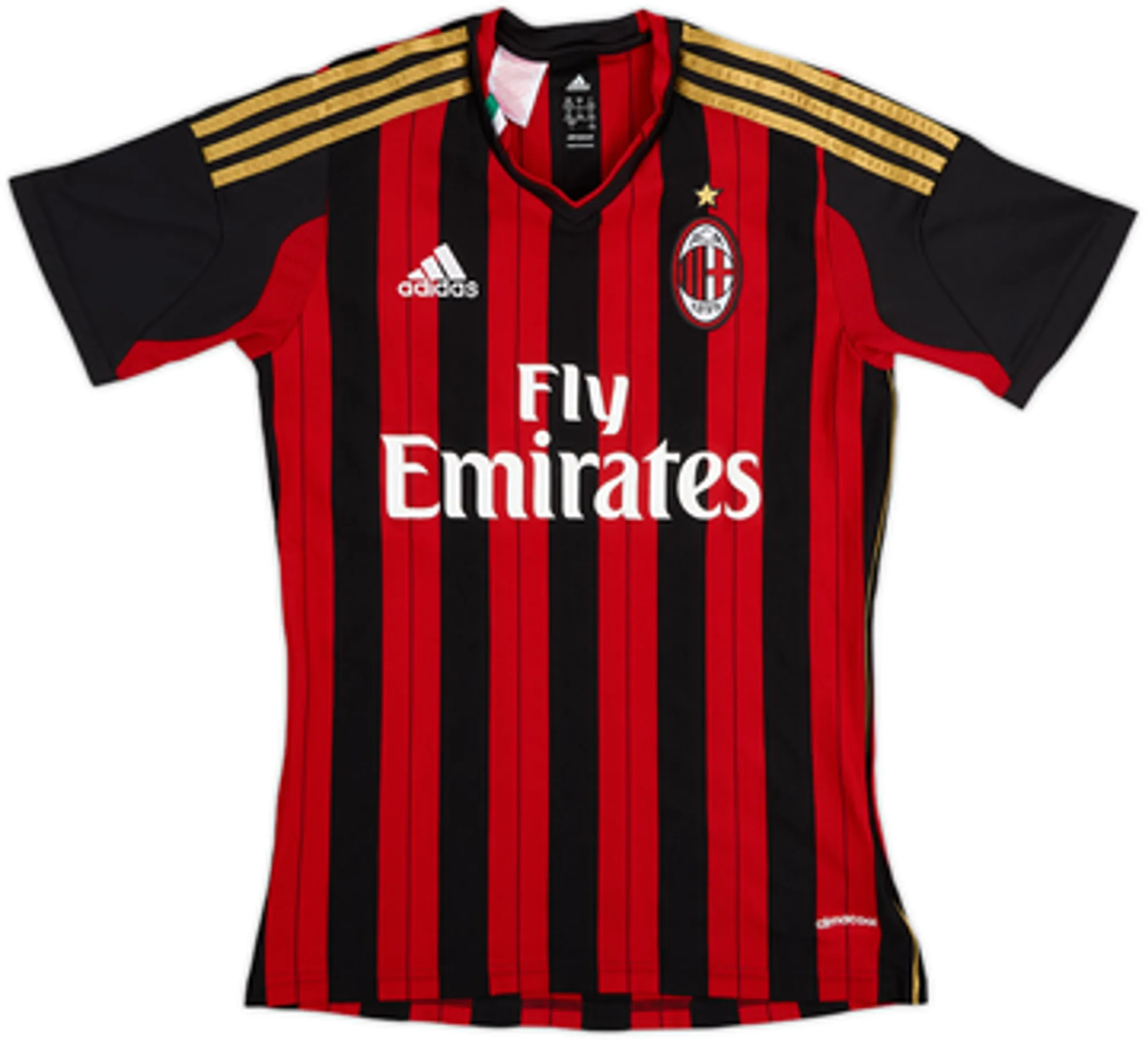 2013-14 AC Milan Home Shirt De Sciglio #2 - 7/10 - (L.Boys)