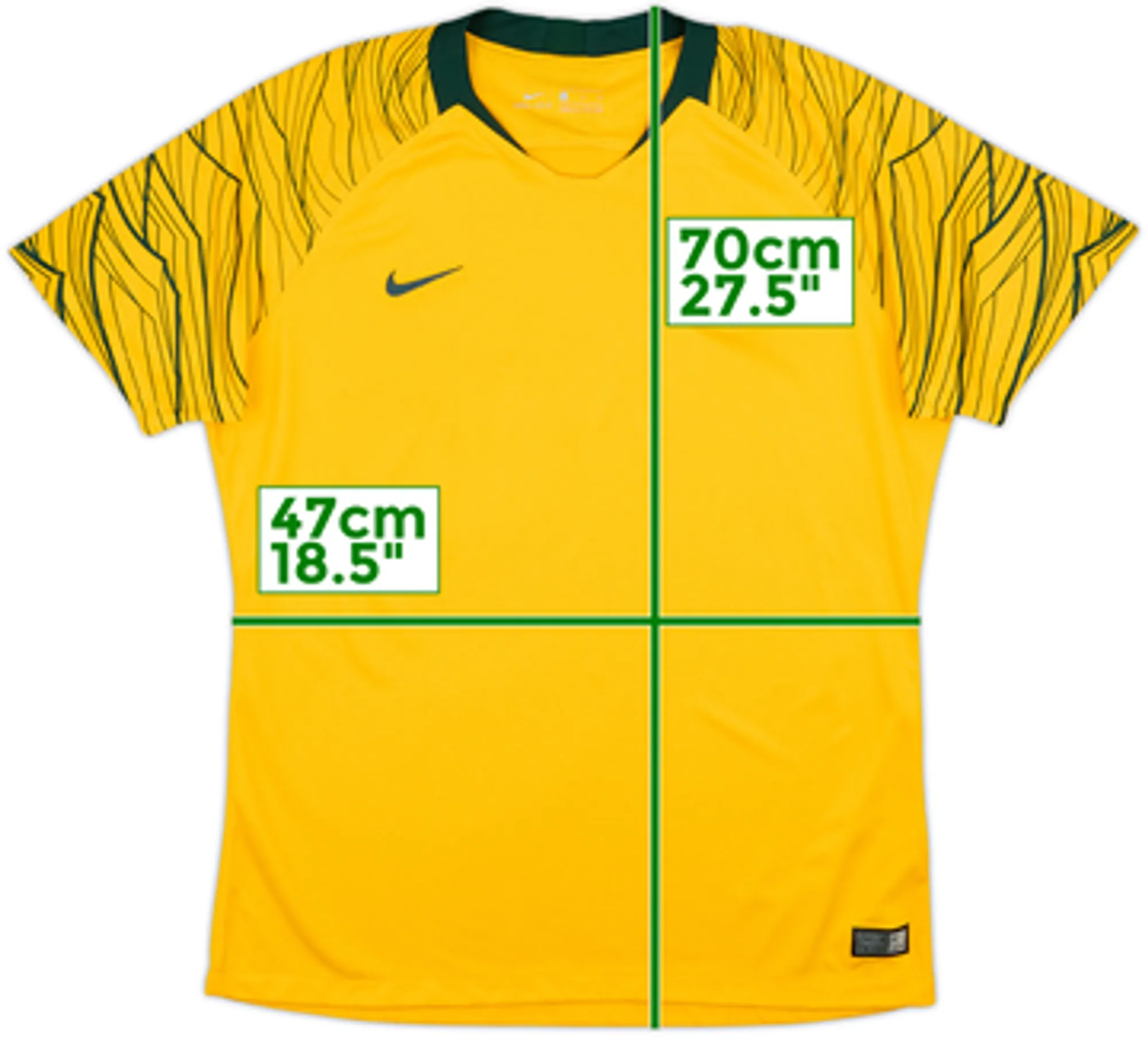 2018-20 Australia Home Shirt - 6/10 - (Women's XL)