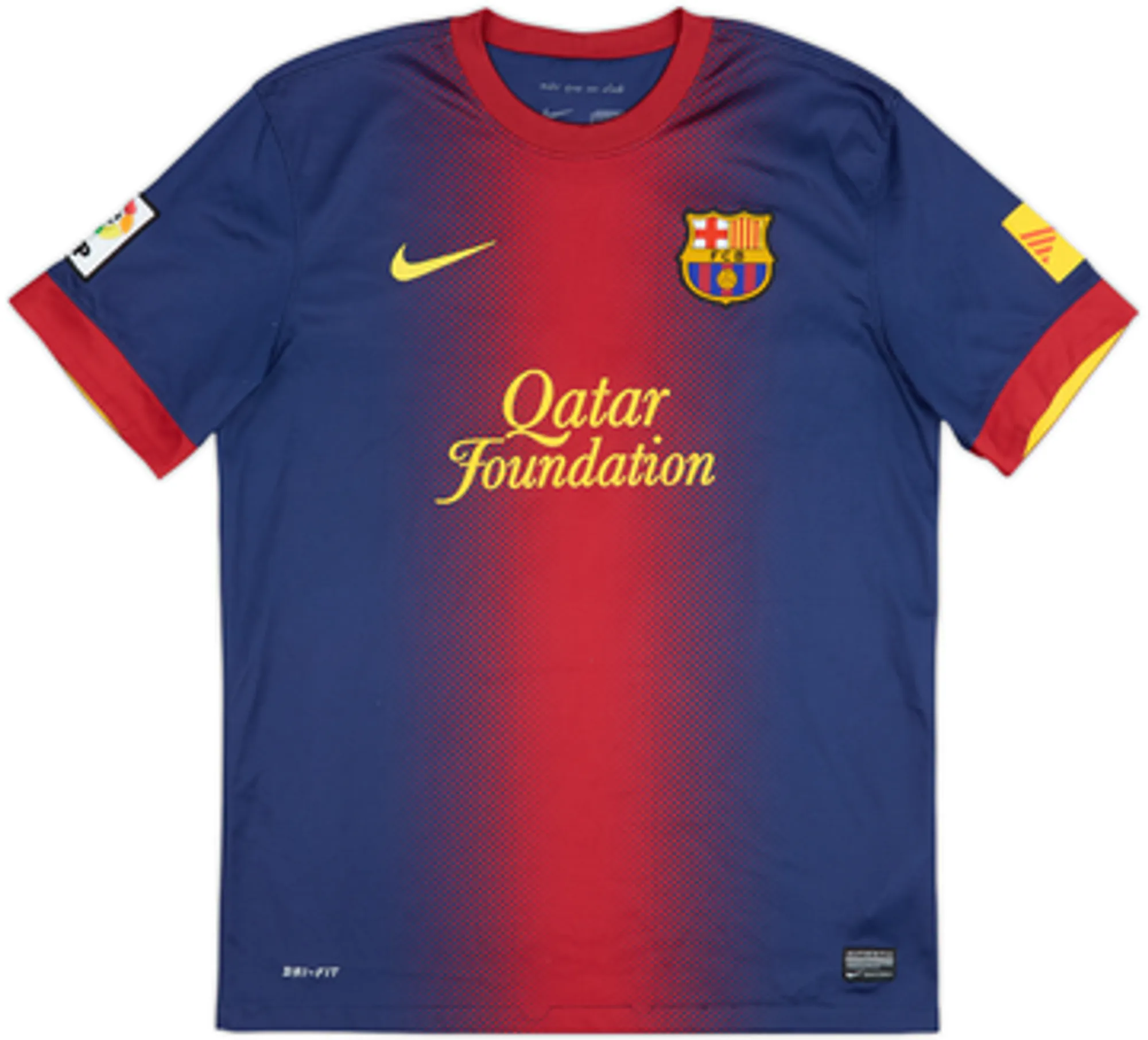 2012-13 Barcelona Home Shirt Jordi Alba #18 - 6/10 - (M)