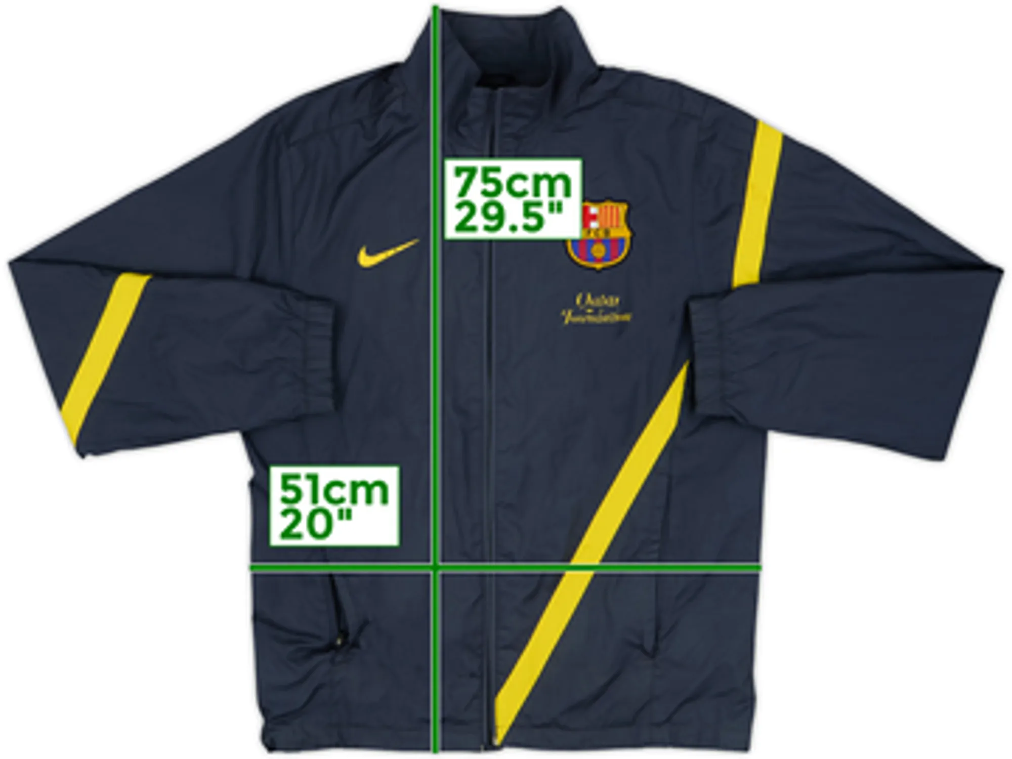 2011-12 Barcelona Nike Track Jacket - 3/10 - (S)