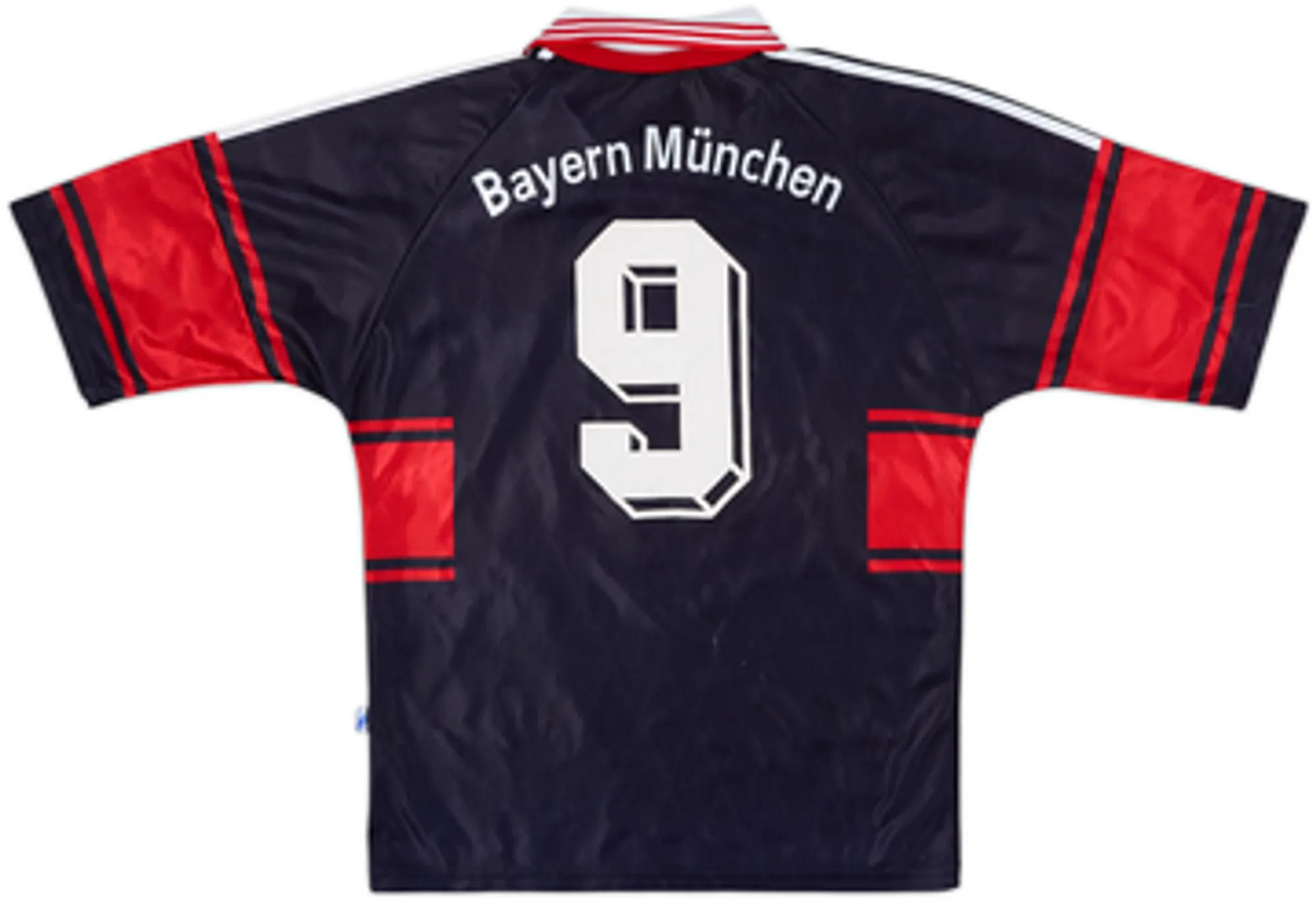 1997-99 Bayern Munich Home Shirt #9 - 8/10 - (S)