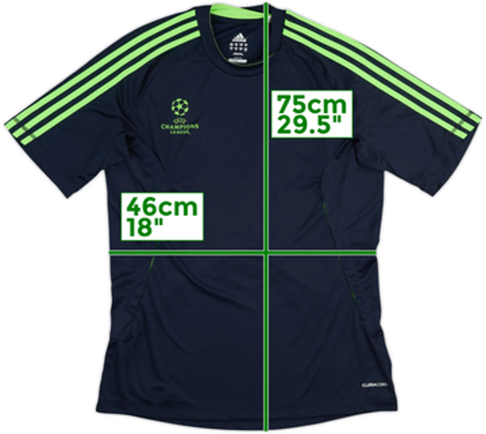 2010-11 Chelsea CL adidas Training Shirt - 10/10 - (M/L)